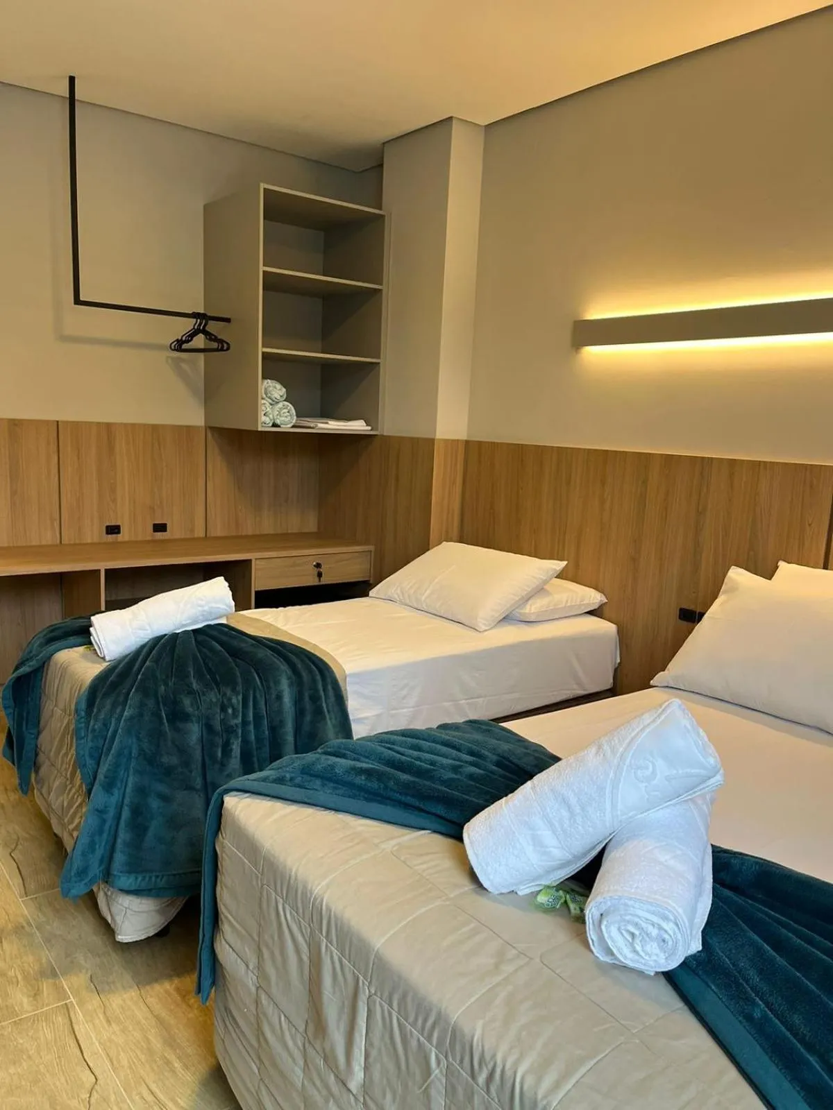 Bed in Pousada Duas Ilhas