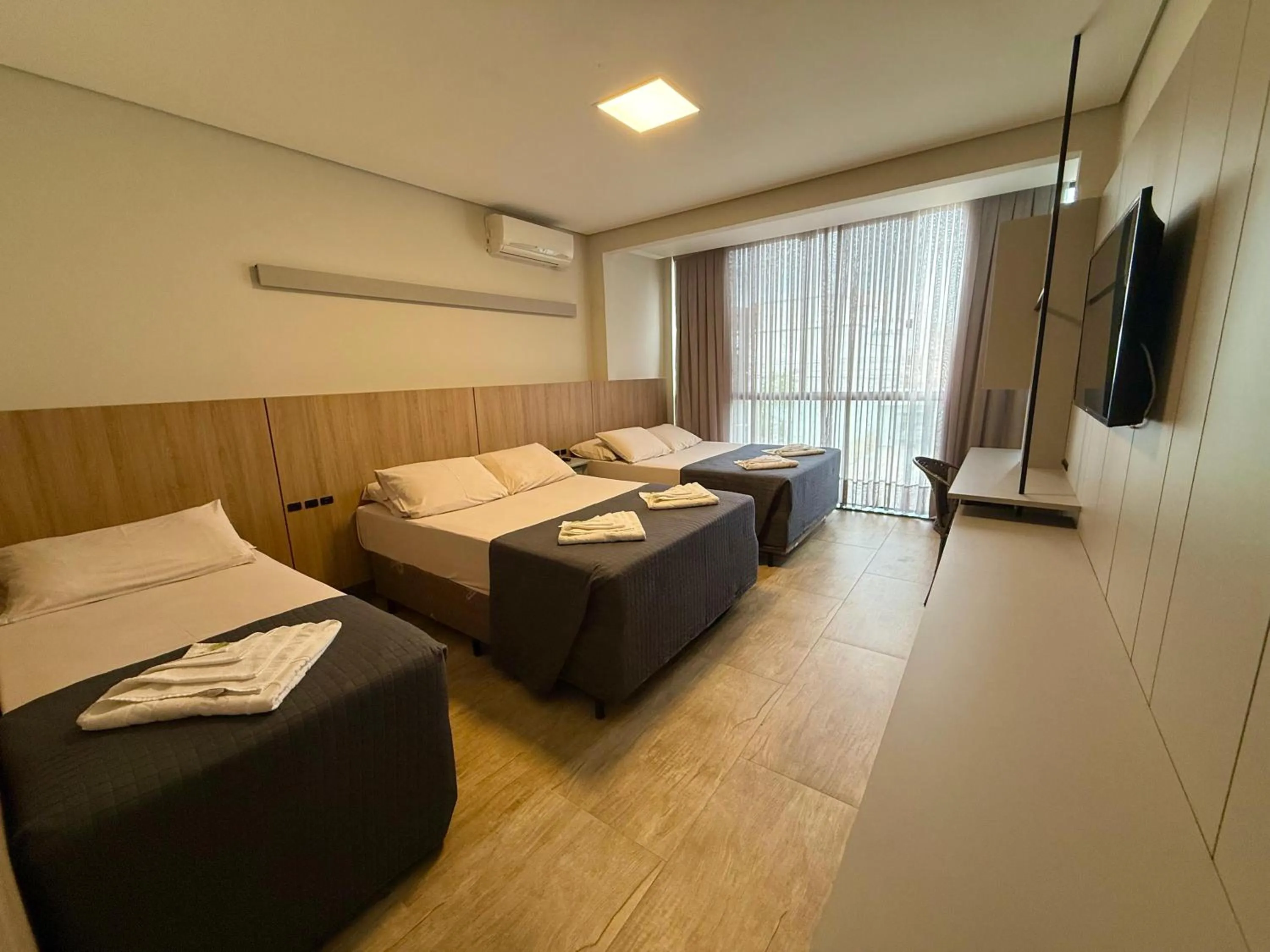 Bed in Pousada Duas Ilhas