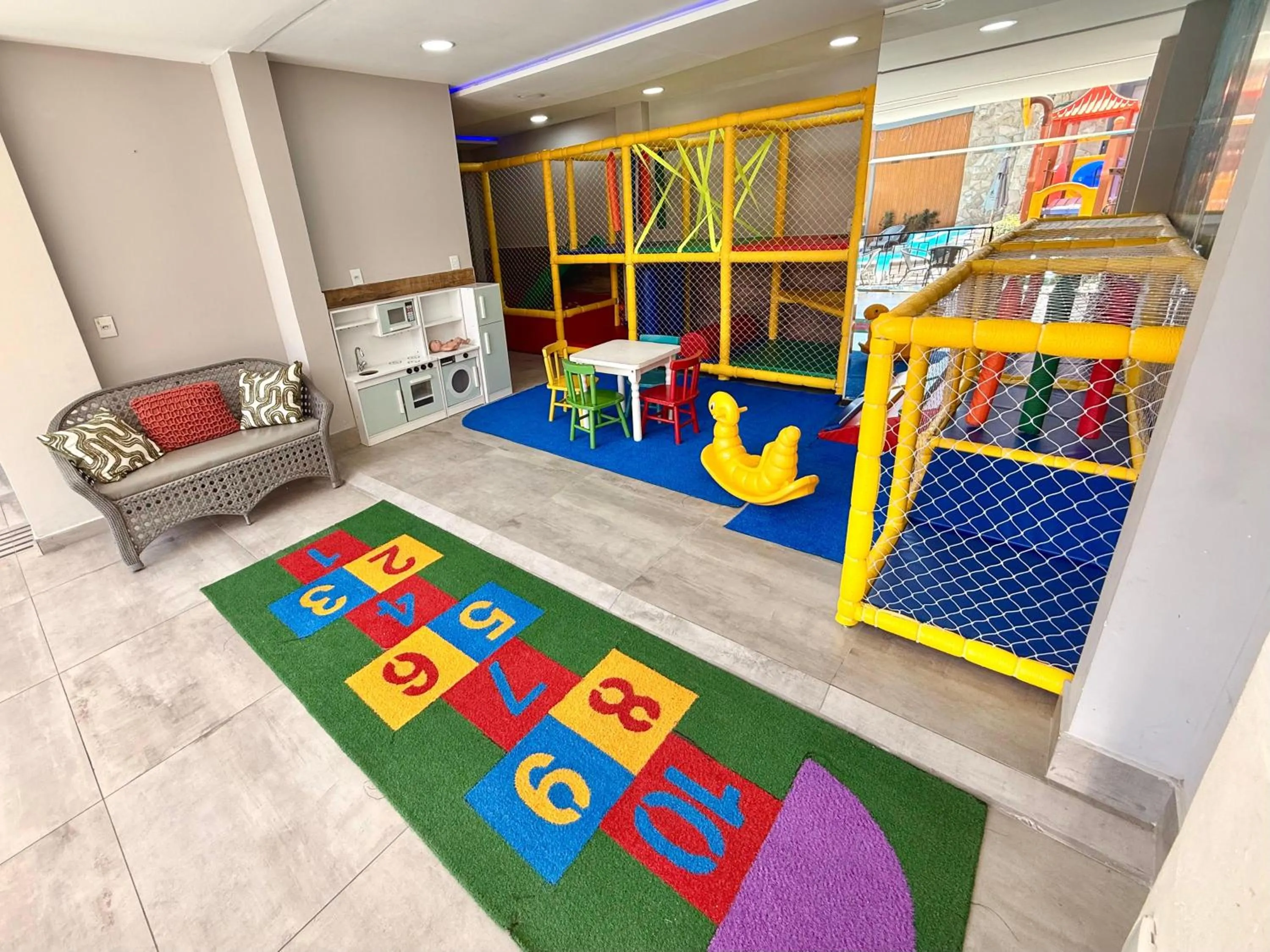 Children play ground in Pousada Duas Ilhas