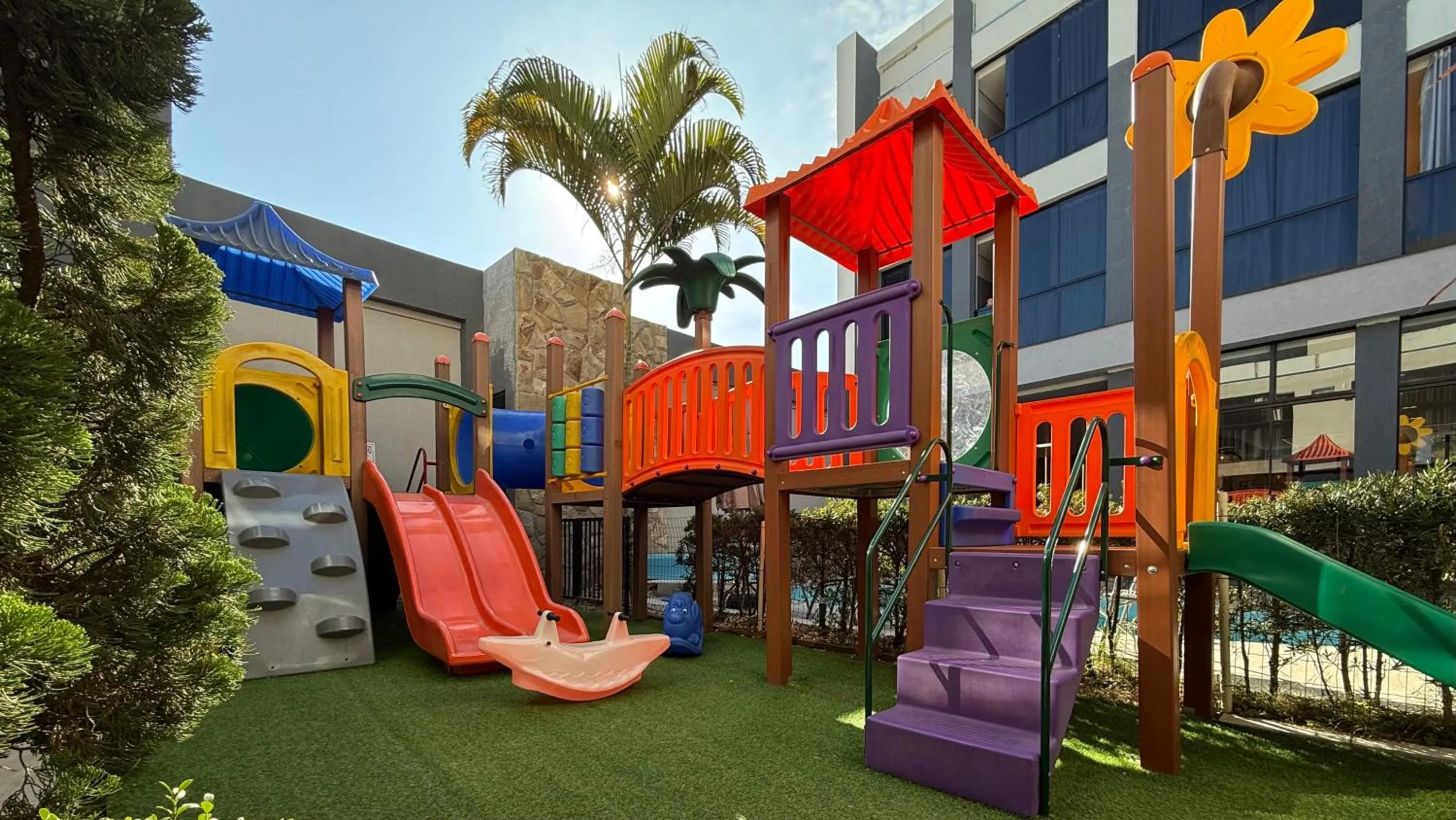 Children play ground in Pousada Duas Ilhas