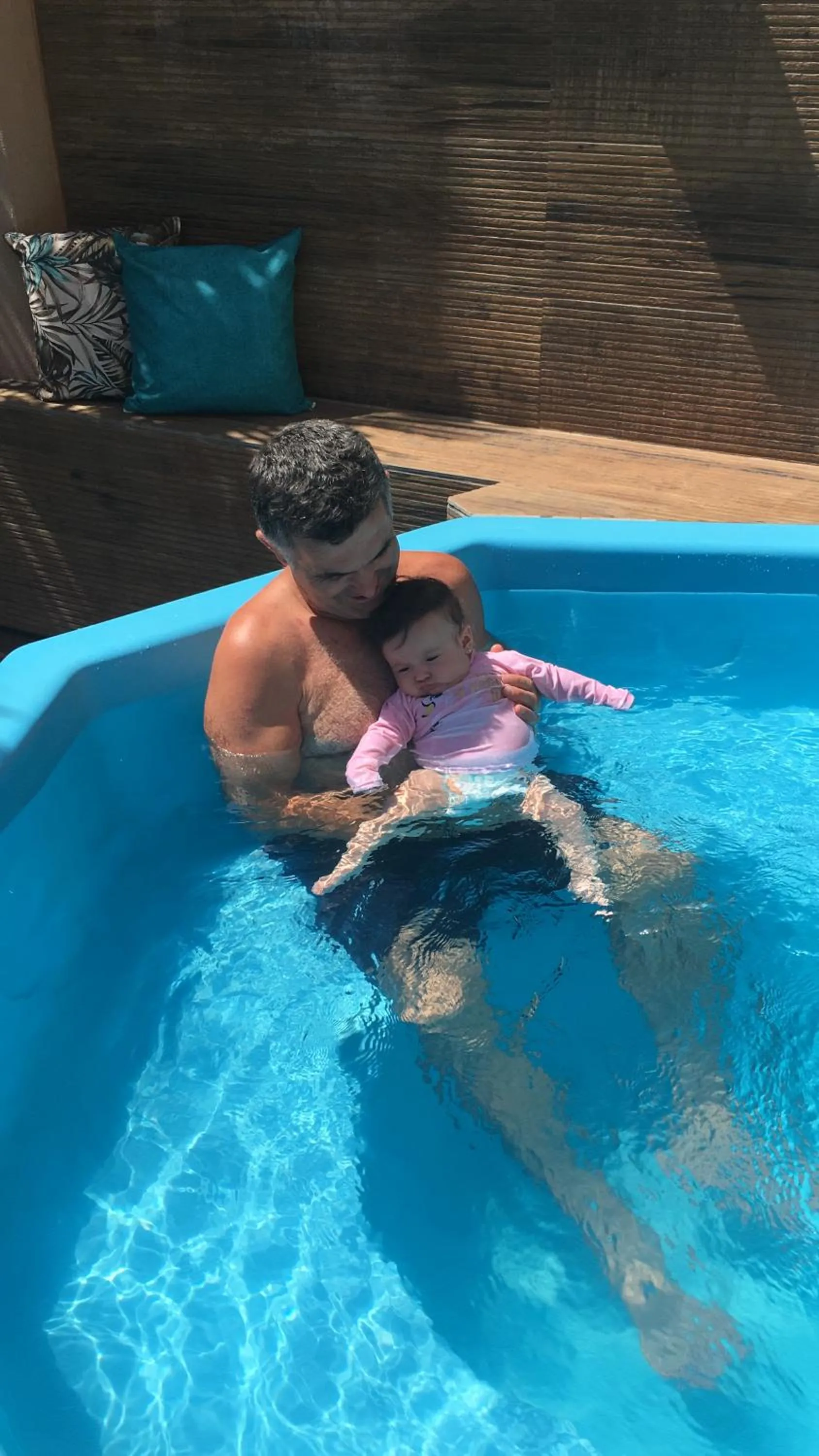 Swimming pool in Pousada Duas Ilhas