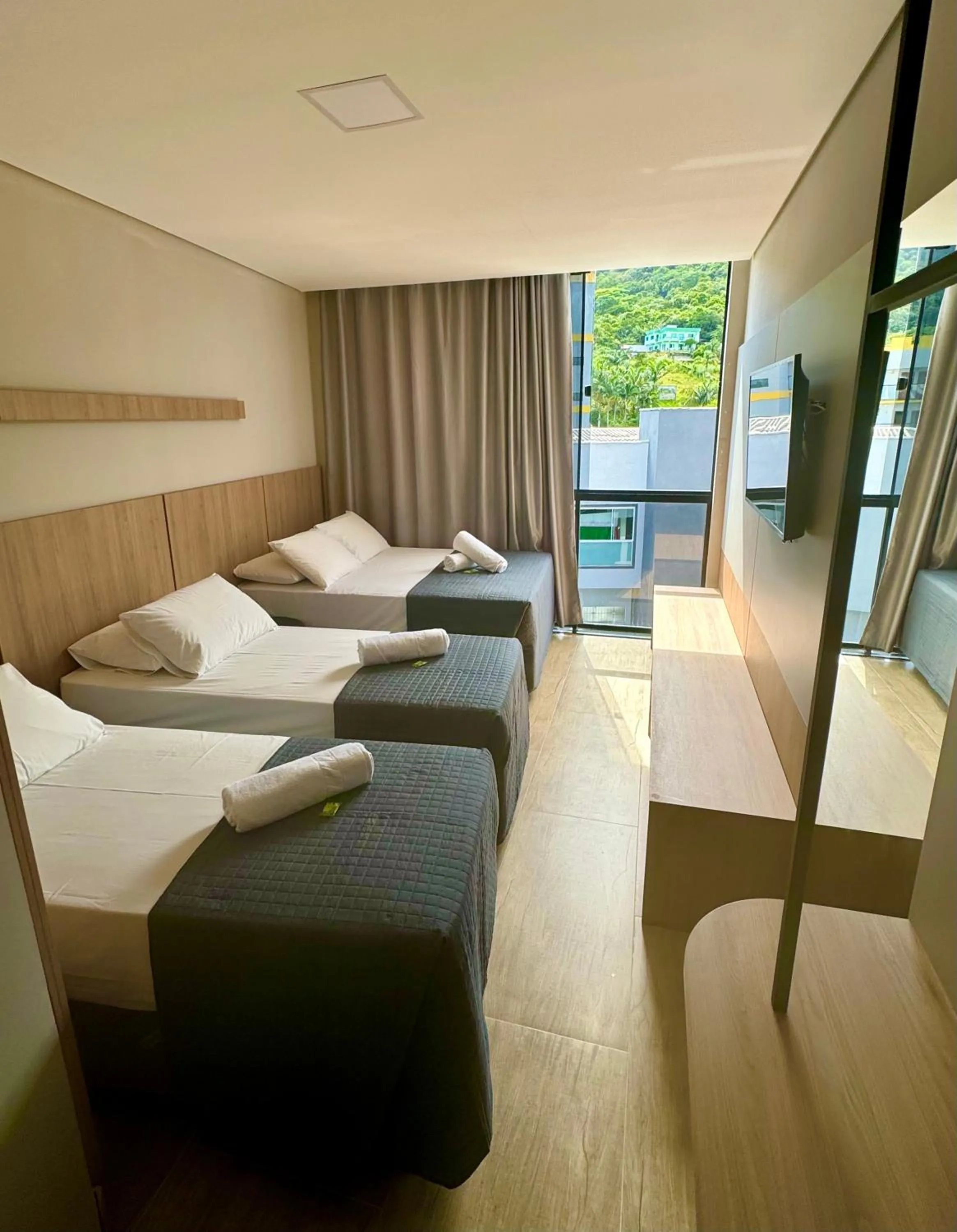 Bed in Pousada Duas Ilhas