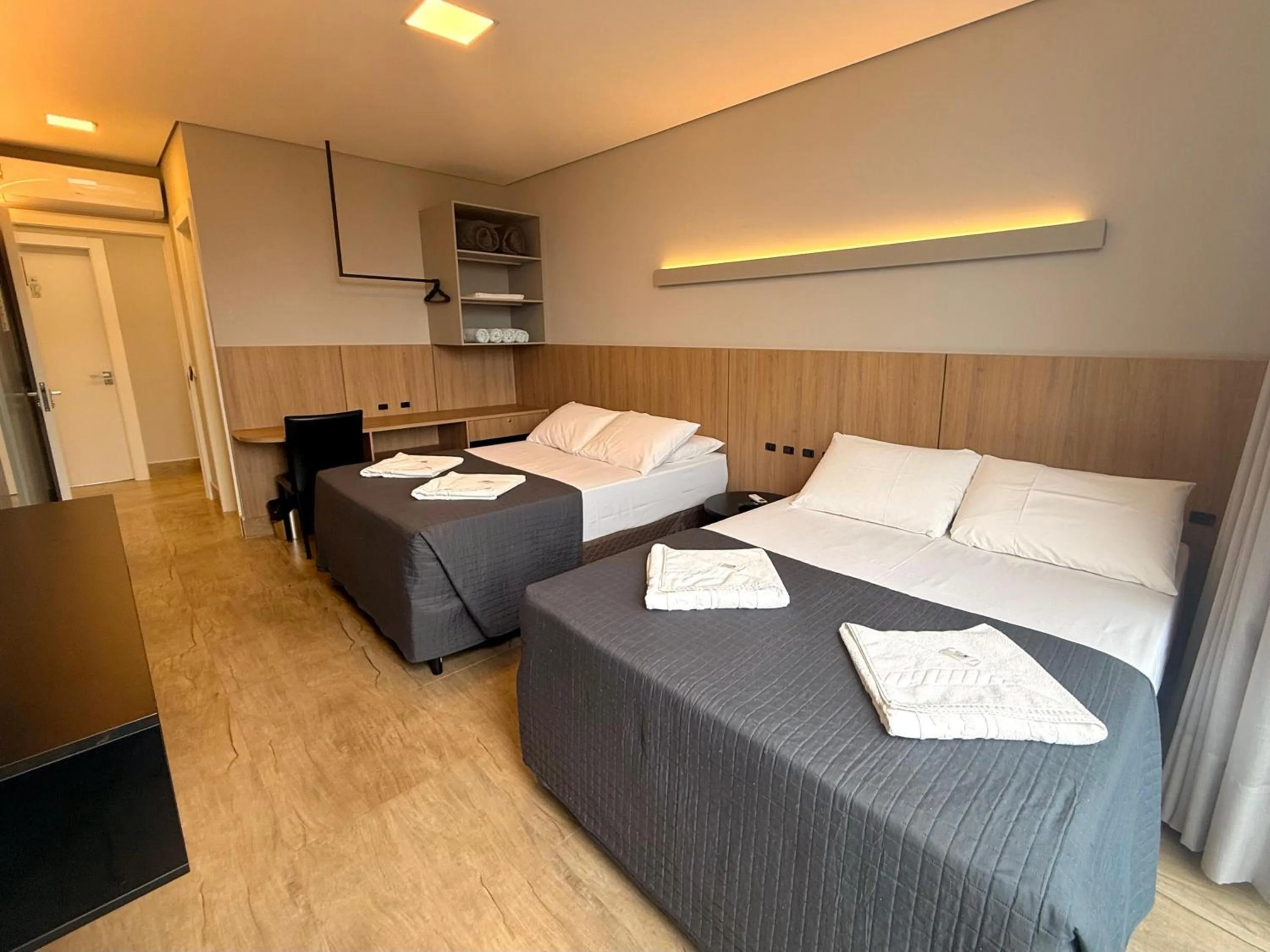 Bed in Pousada Duas Ilhas