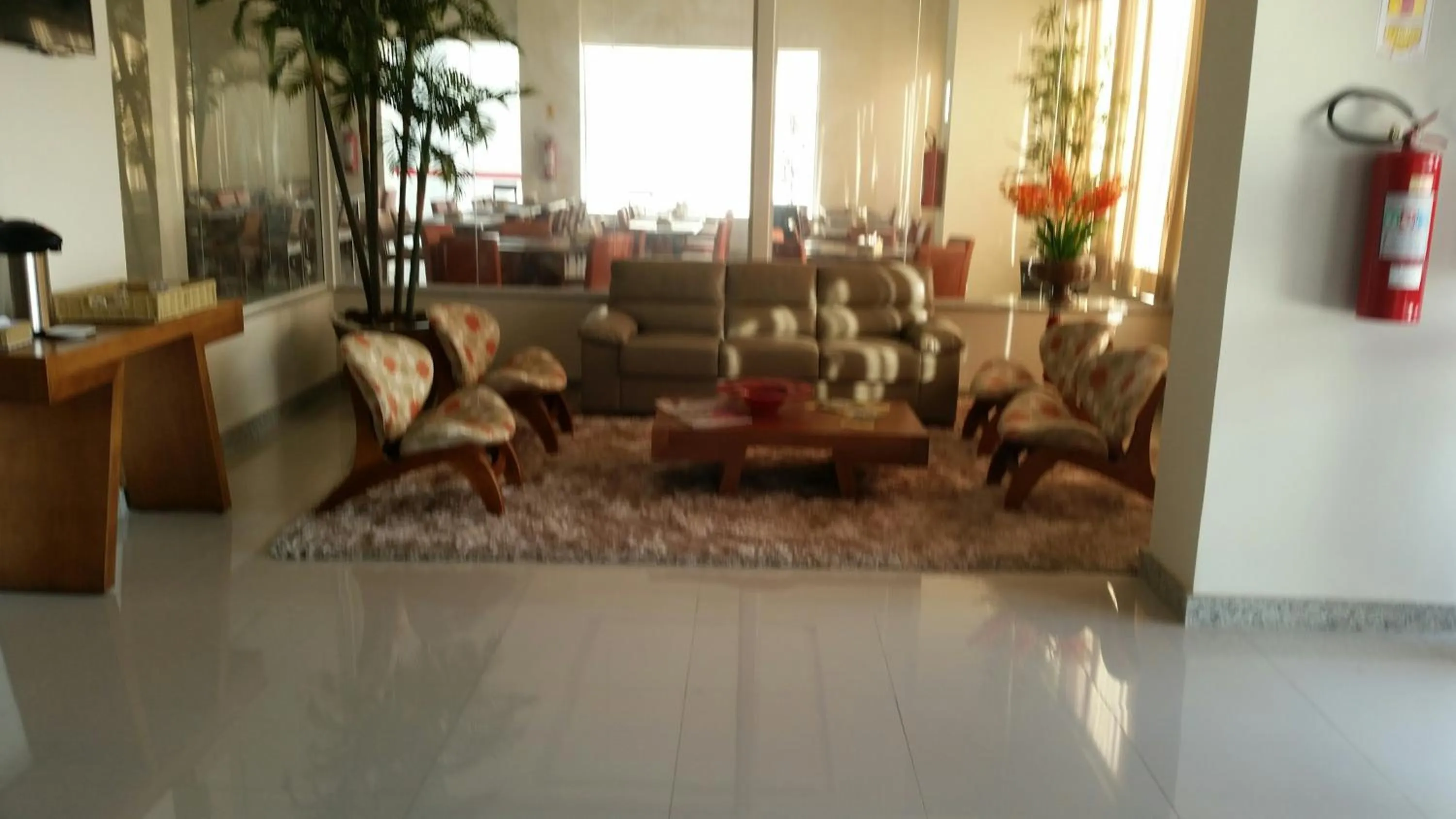 Communal lounge/ TV room in Hotel Caju de Ouro