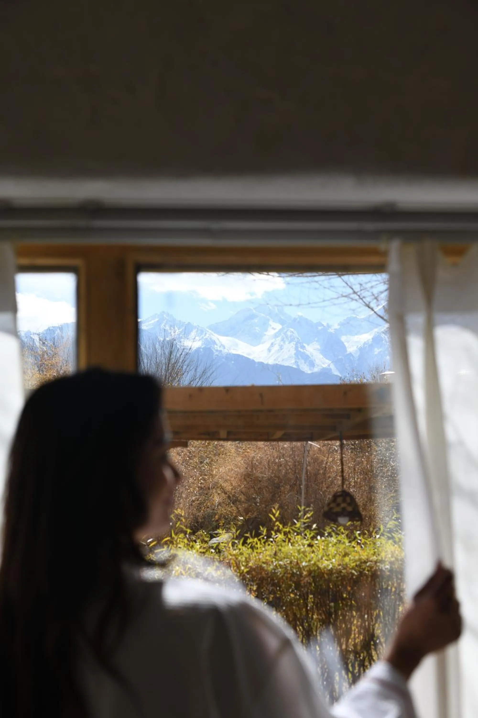 Bedroom in Lchang Nang Retreat-THE HOUSE OF TREES-Nubra Valley