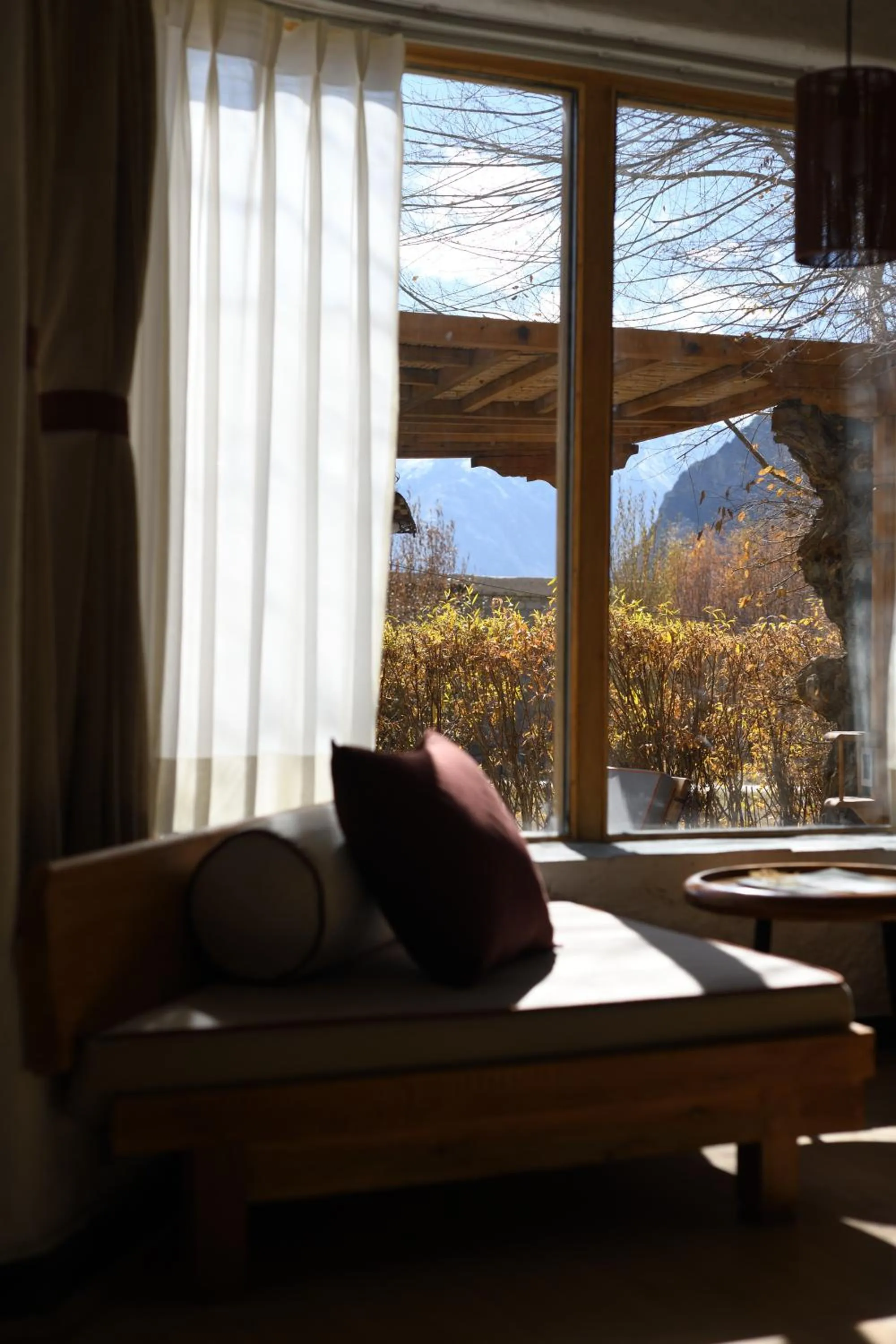 Bedroom in Lchang Nang Retreat-THE HOUSE OF TREES-Nubra Valley