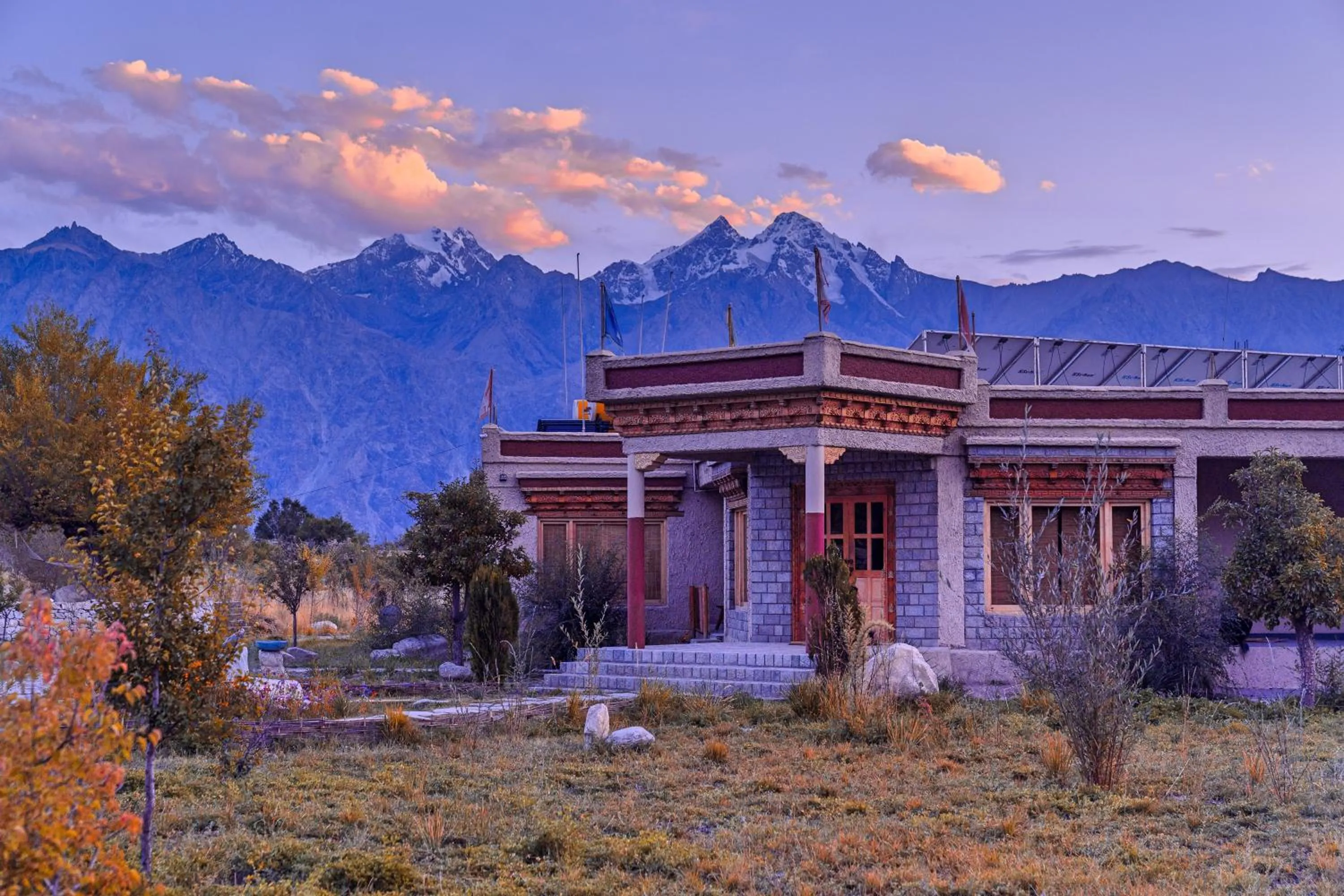 Property building in Lchang Nang Retreat-THE HOUSE OF TREES-Nubra Valley