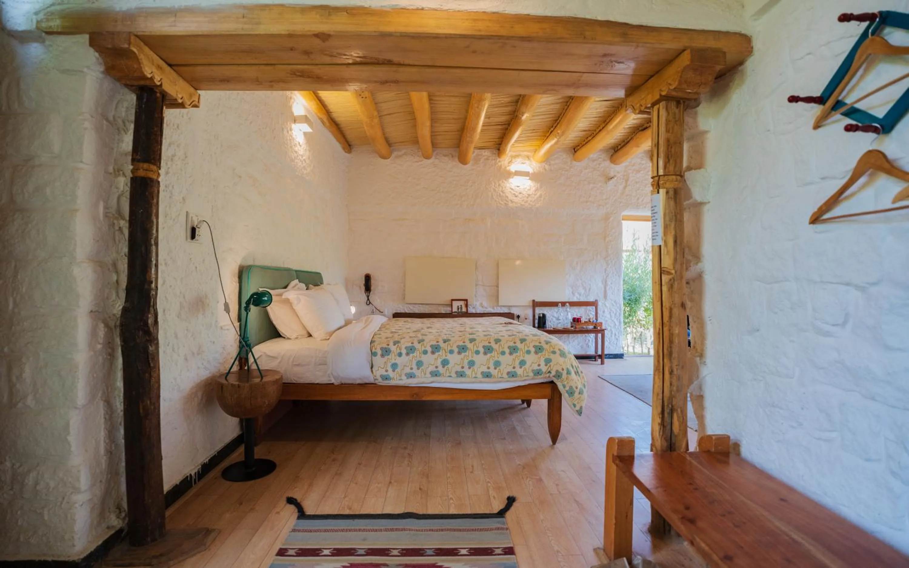 Bedroom, Bed in Lchang Nang Retreat-THE HOUSE OF TREES-Nubra Valley