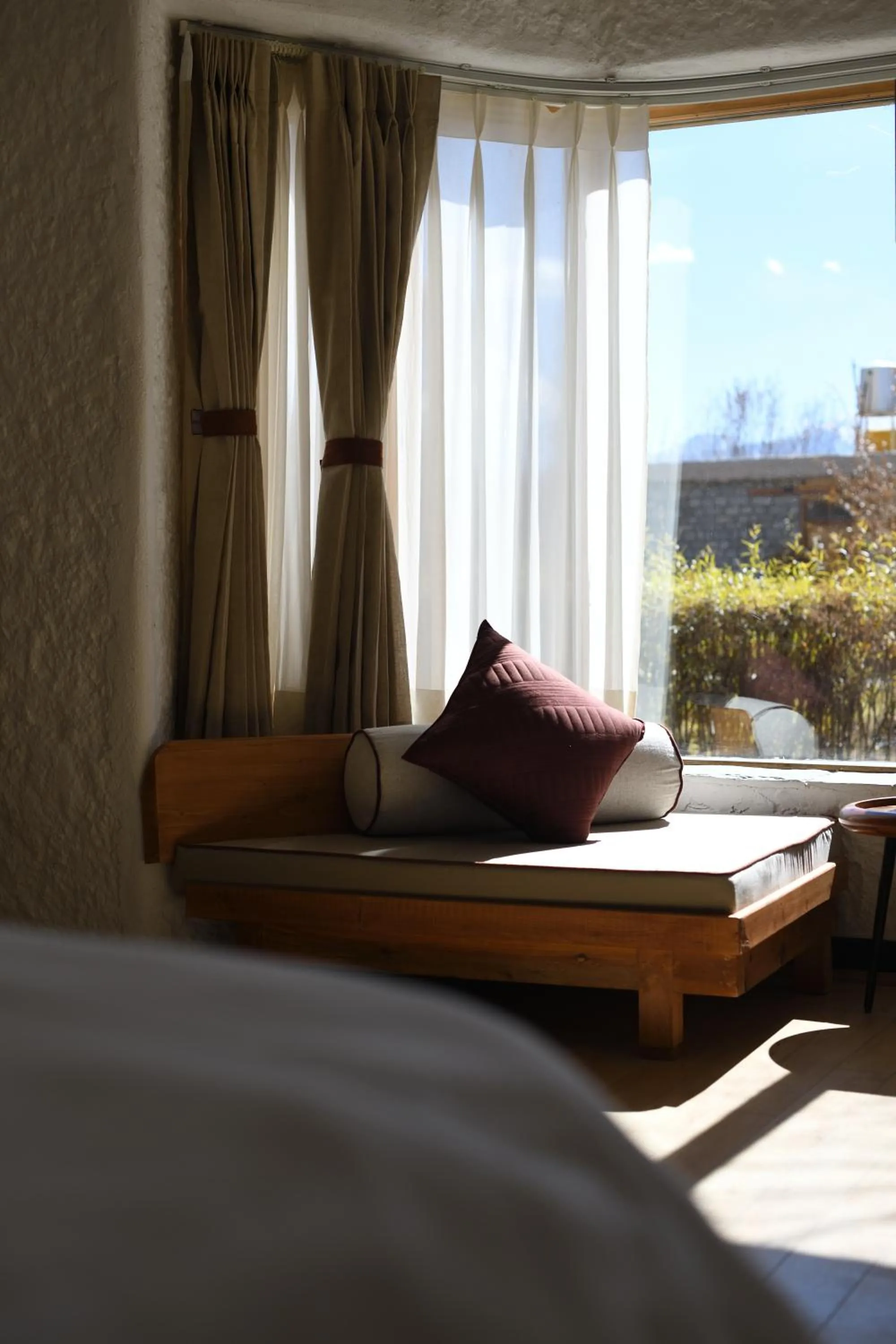 Bedroom, Bed in Lchang Nang Retreat-THE HOUSE OF TREES-Nubra Valley