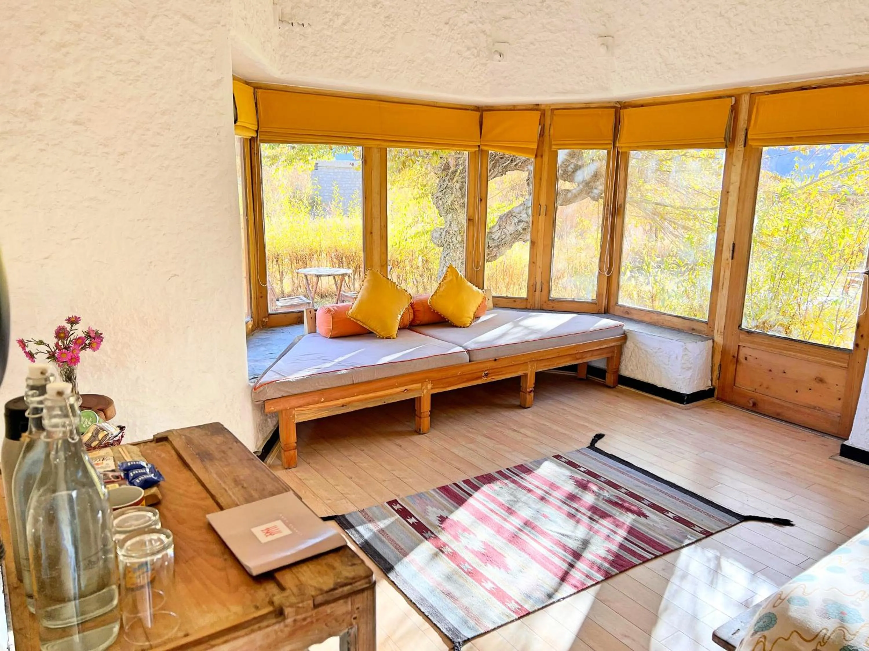 Bedroom, Bed in Lchang Nang Retreat-THE HOUSE OF TREES-Nubra Valley