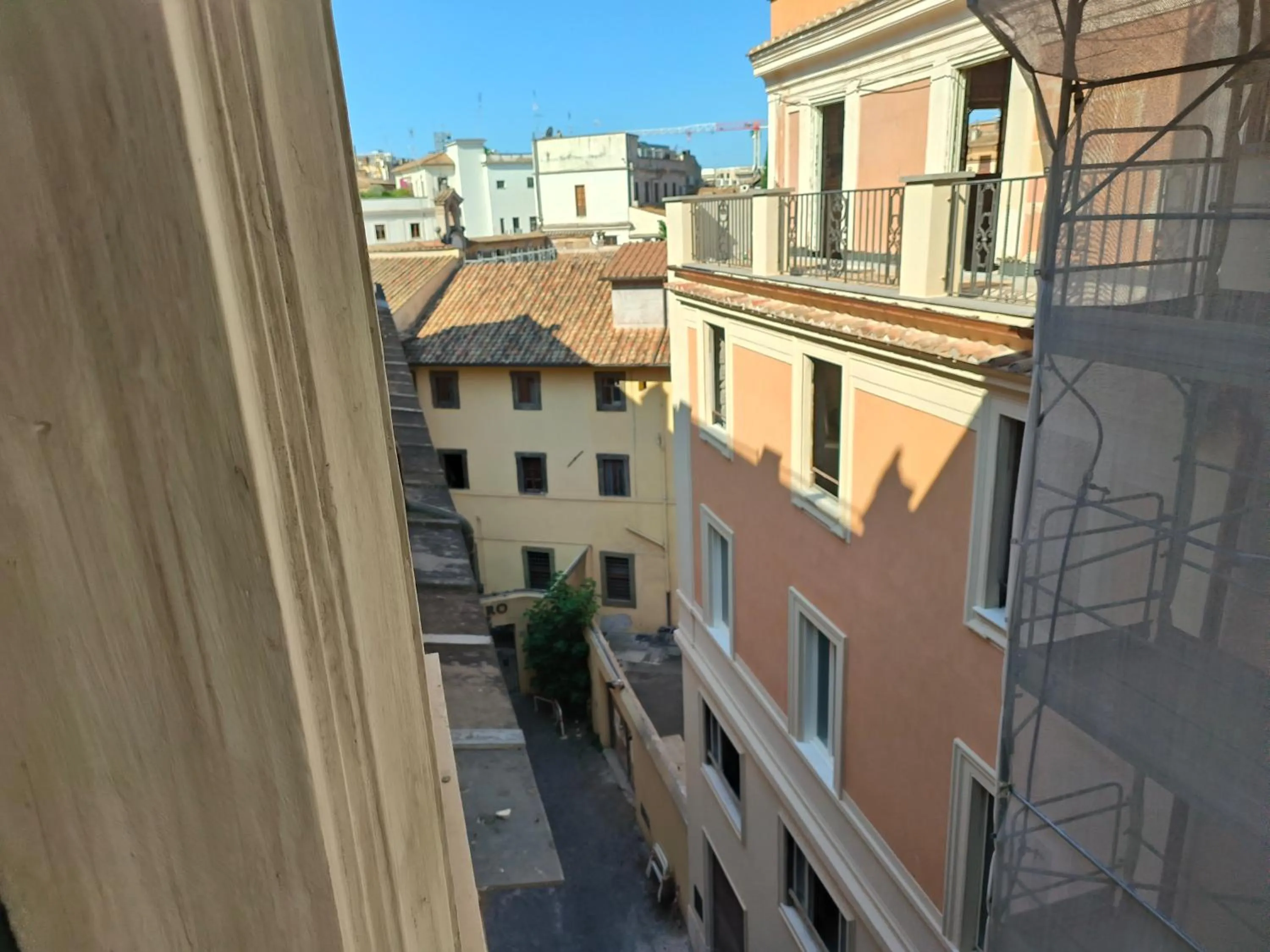 City view in Spagna Ave