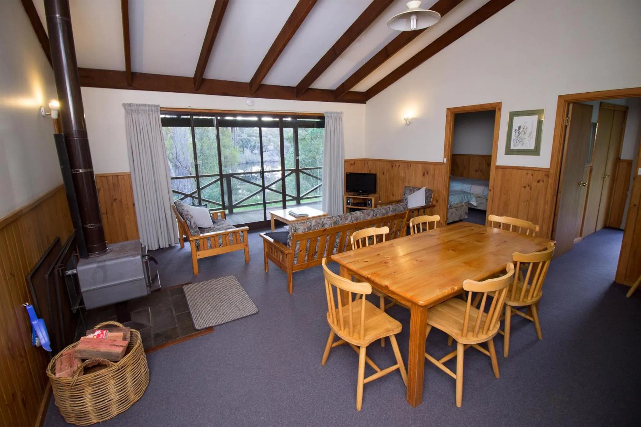 Balcony/Terrace in Che Sara Sara Chalets