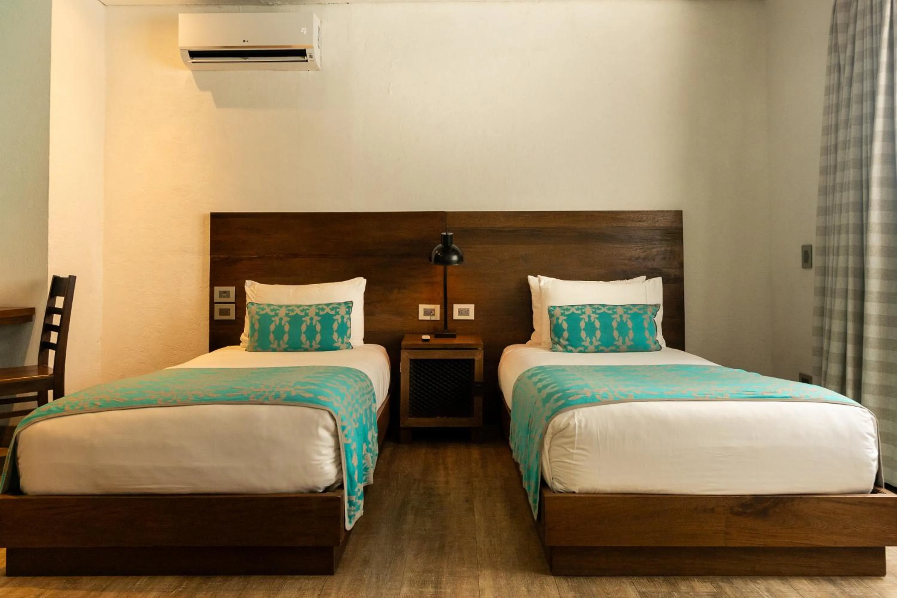 Decorative detail, Bed in Sophia Hotel By OxoHotel