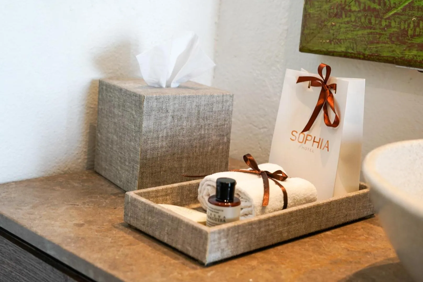 Decorative detail in Sophia Hotel By OxoHotel