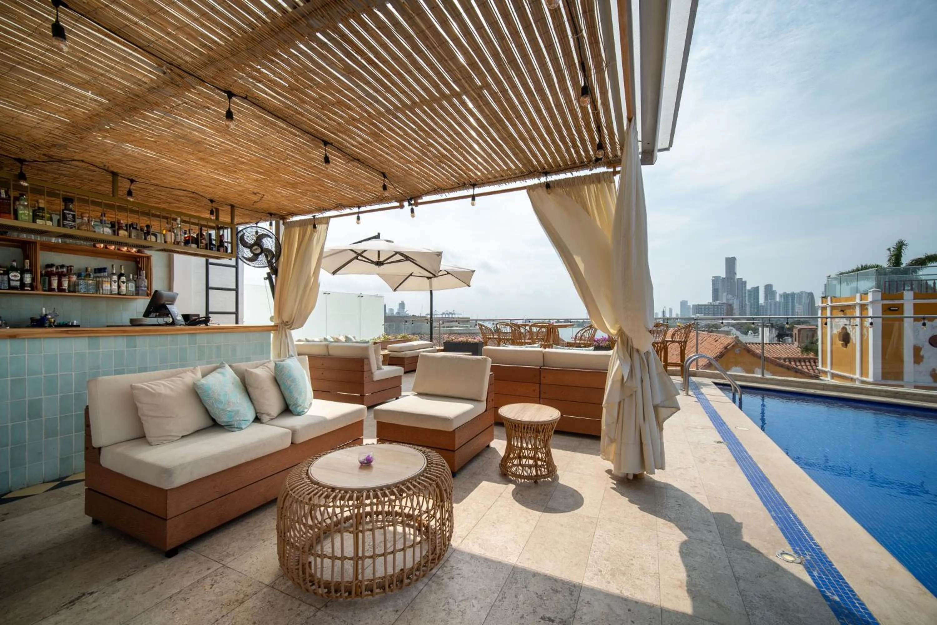 Balcony/Terrace in Sophia Hotel By OxoHotel