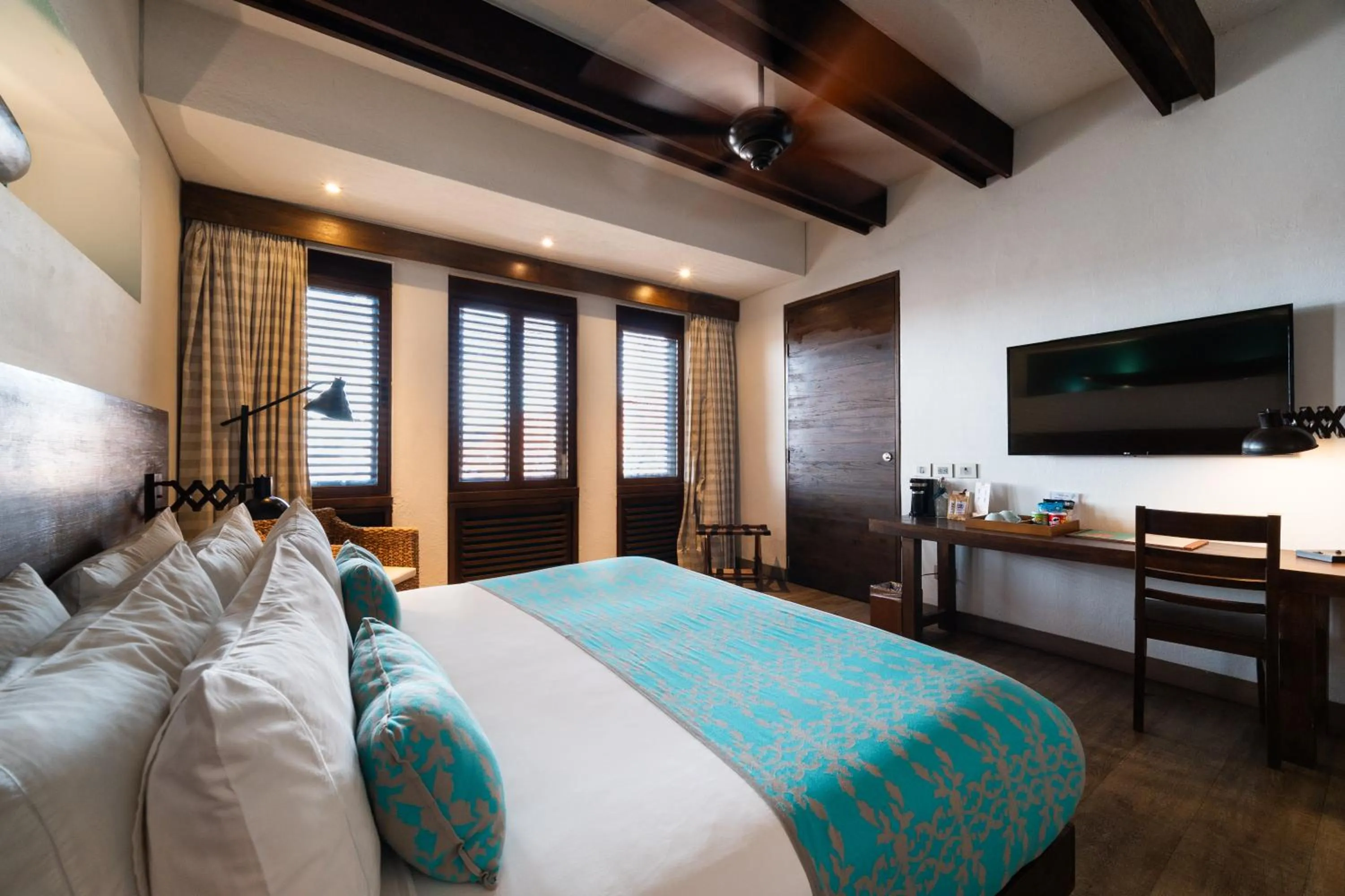 Decorative detail, Bed in Sophia Hotel By OxoHotel