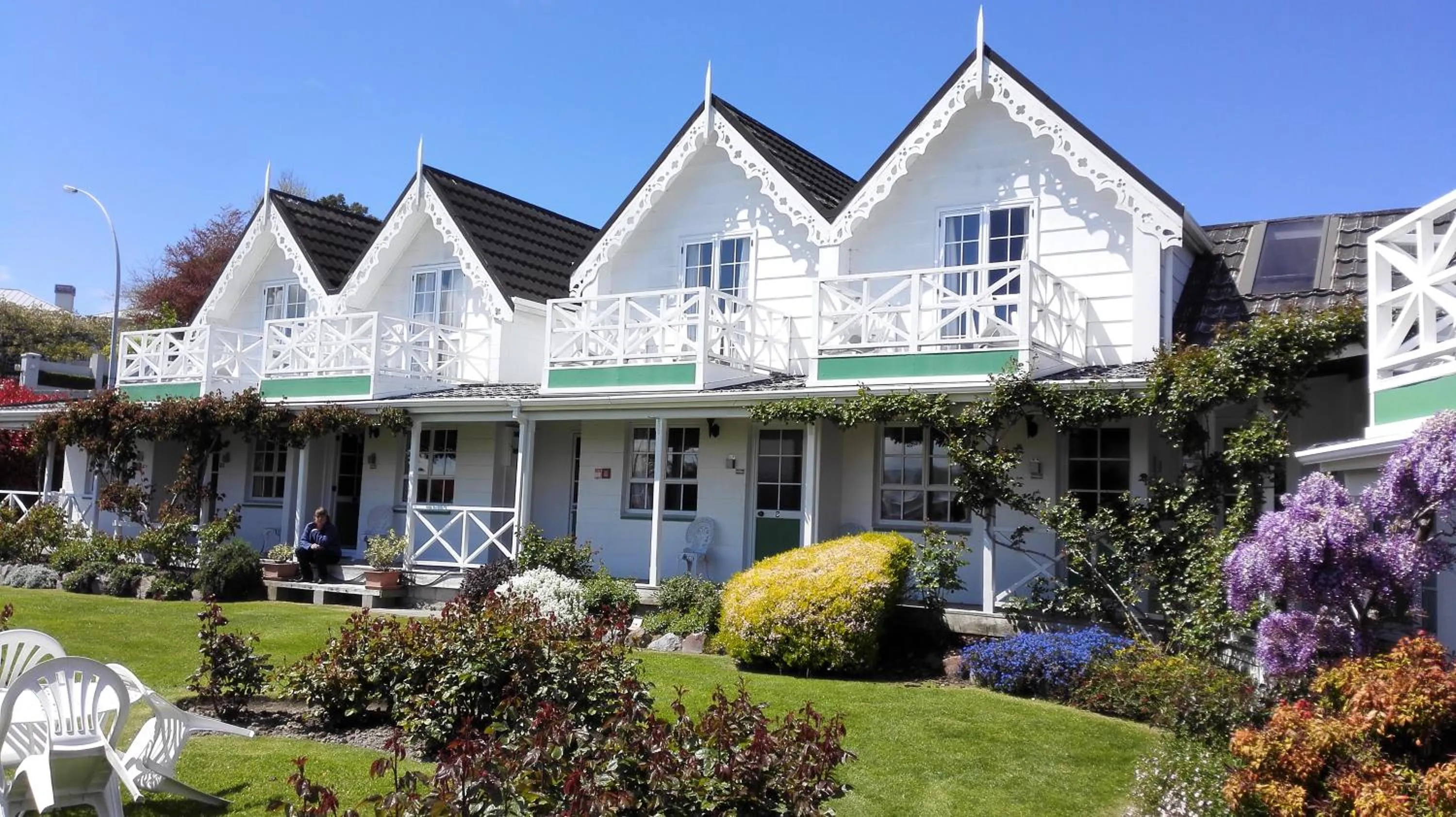 Garden in Phoenix Thermal Resort - Taupo