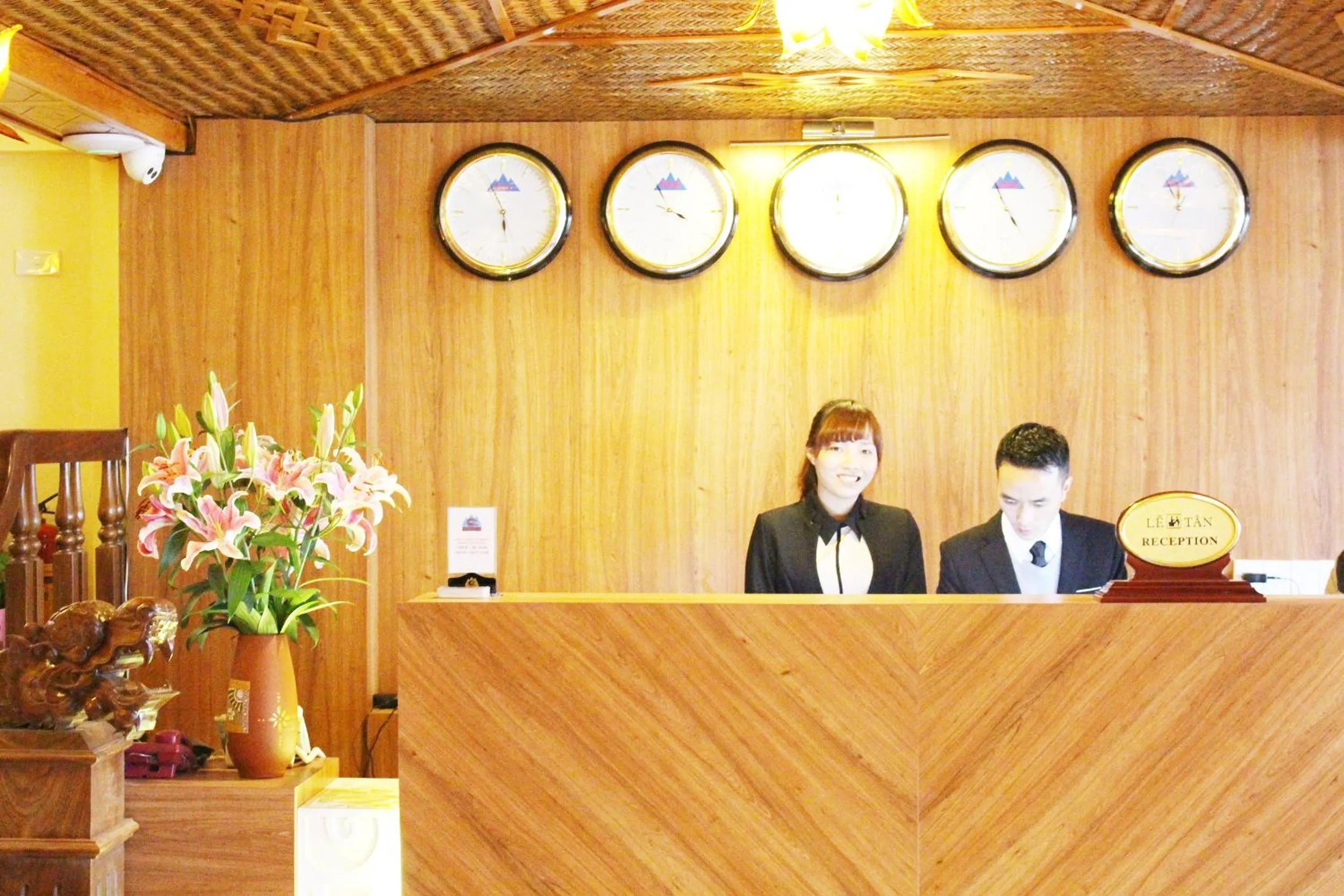 Staff in Sapa Dragon Hotel
