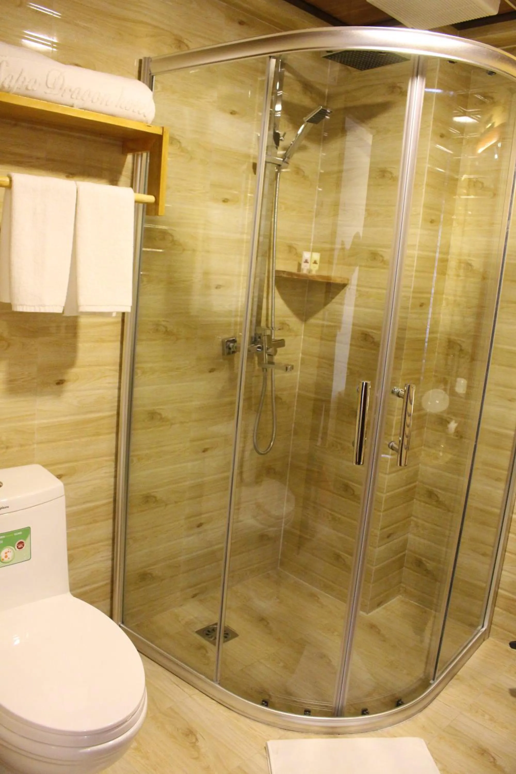 Shower in Sapa Dragon Hotel