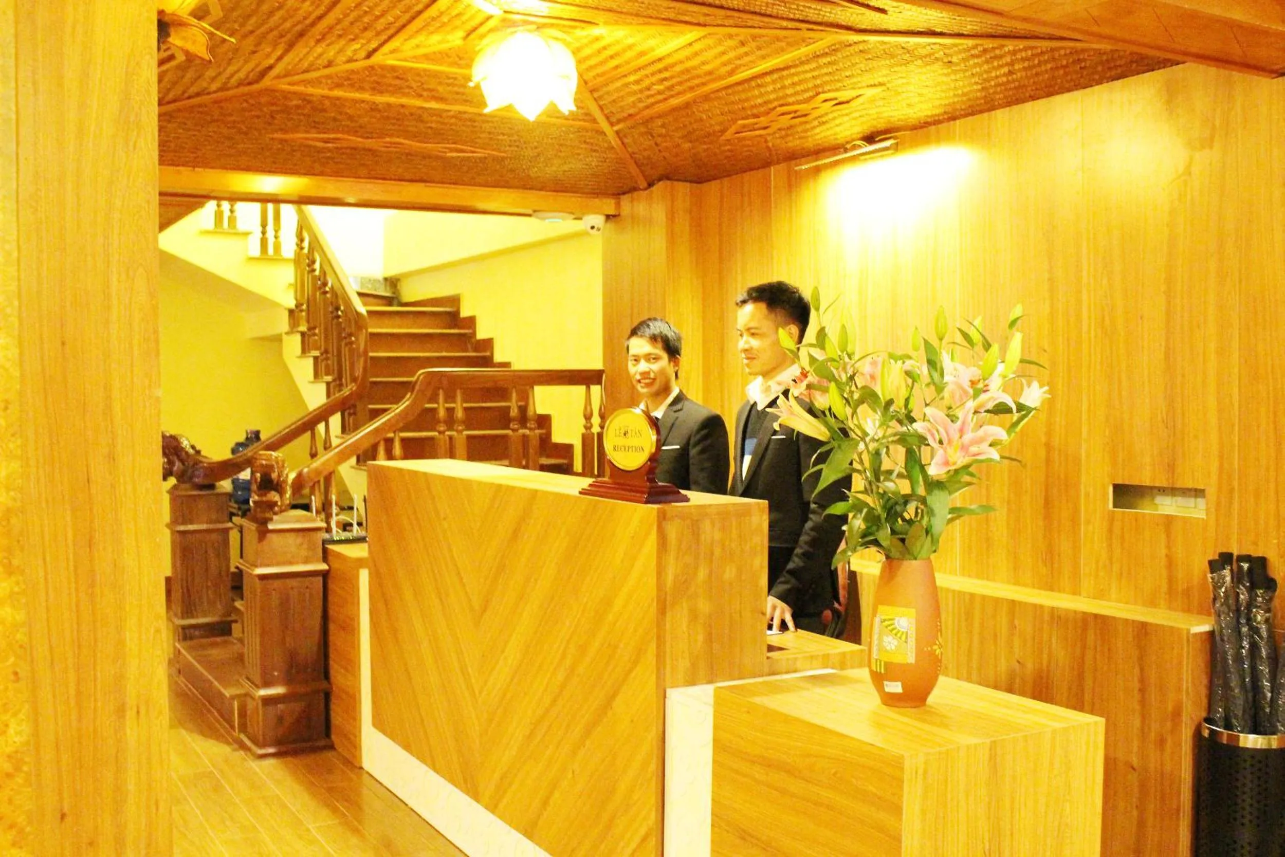 Staff in Sapa Dragon Hotel