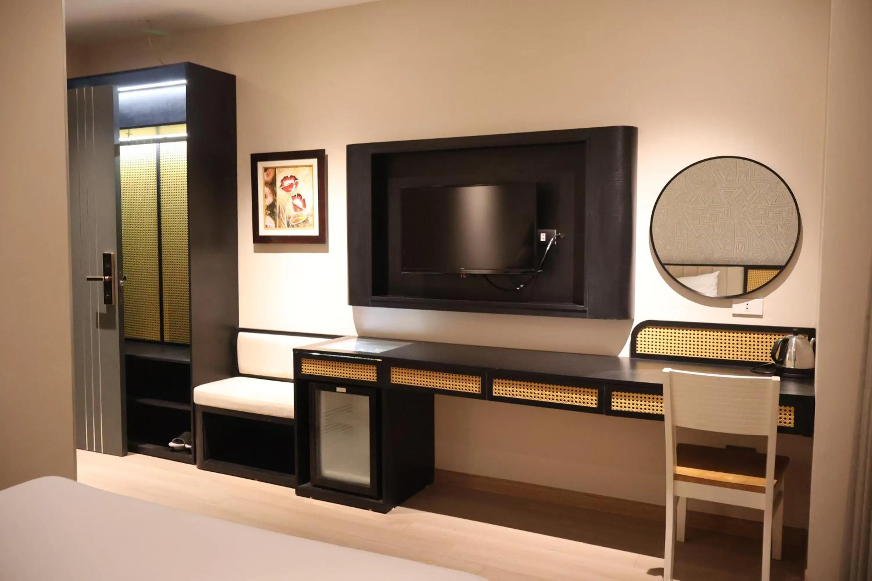 Bed in Canary Ha Noi Hotel