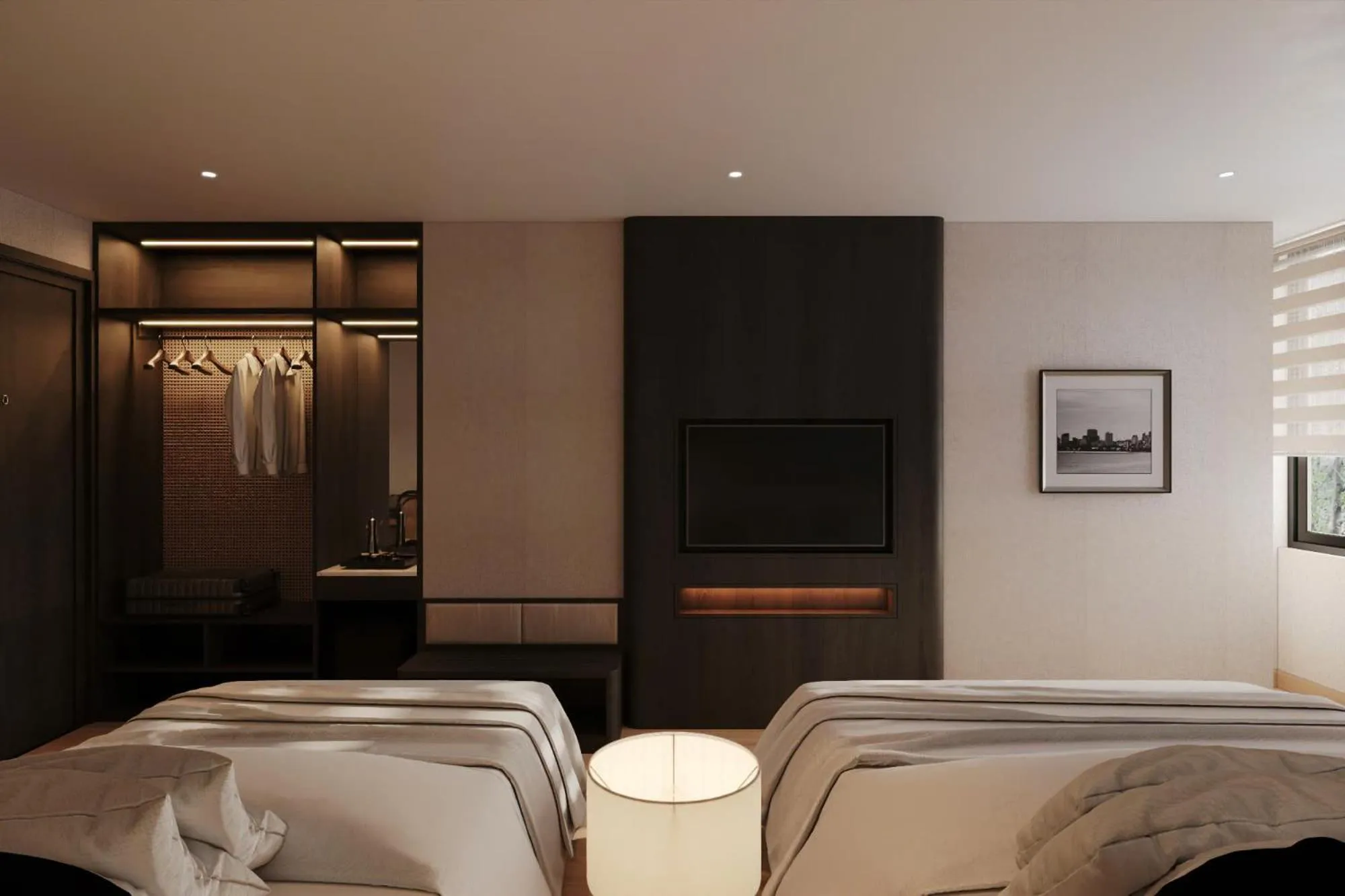 Bed in Canary Ha Noi Hotel