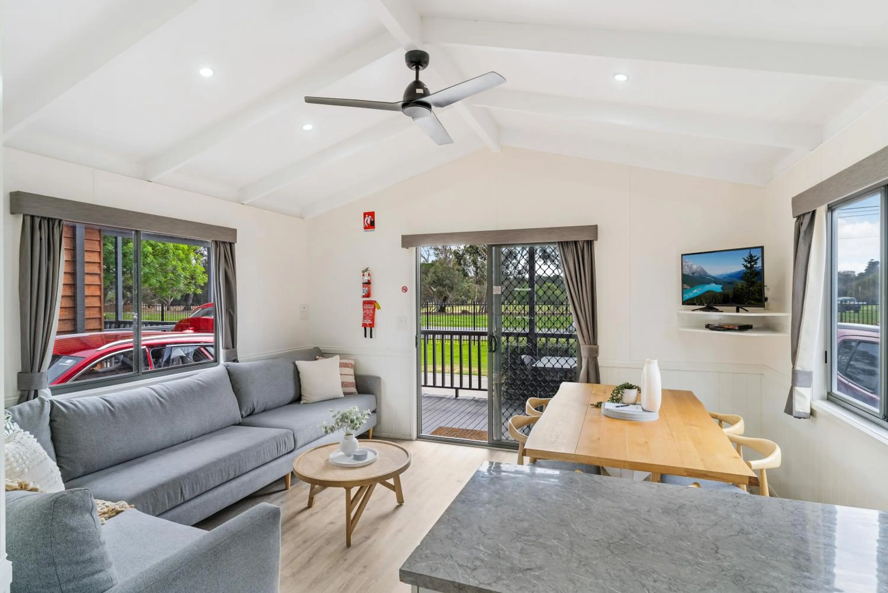 Living room in Tasman Holiday Parks - Geelong