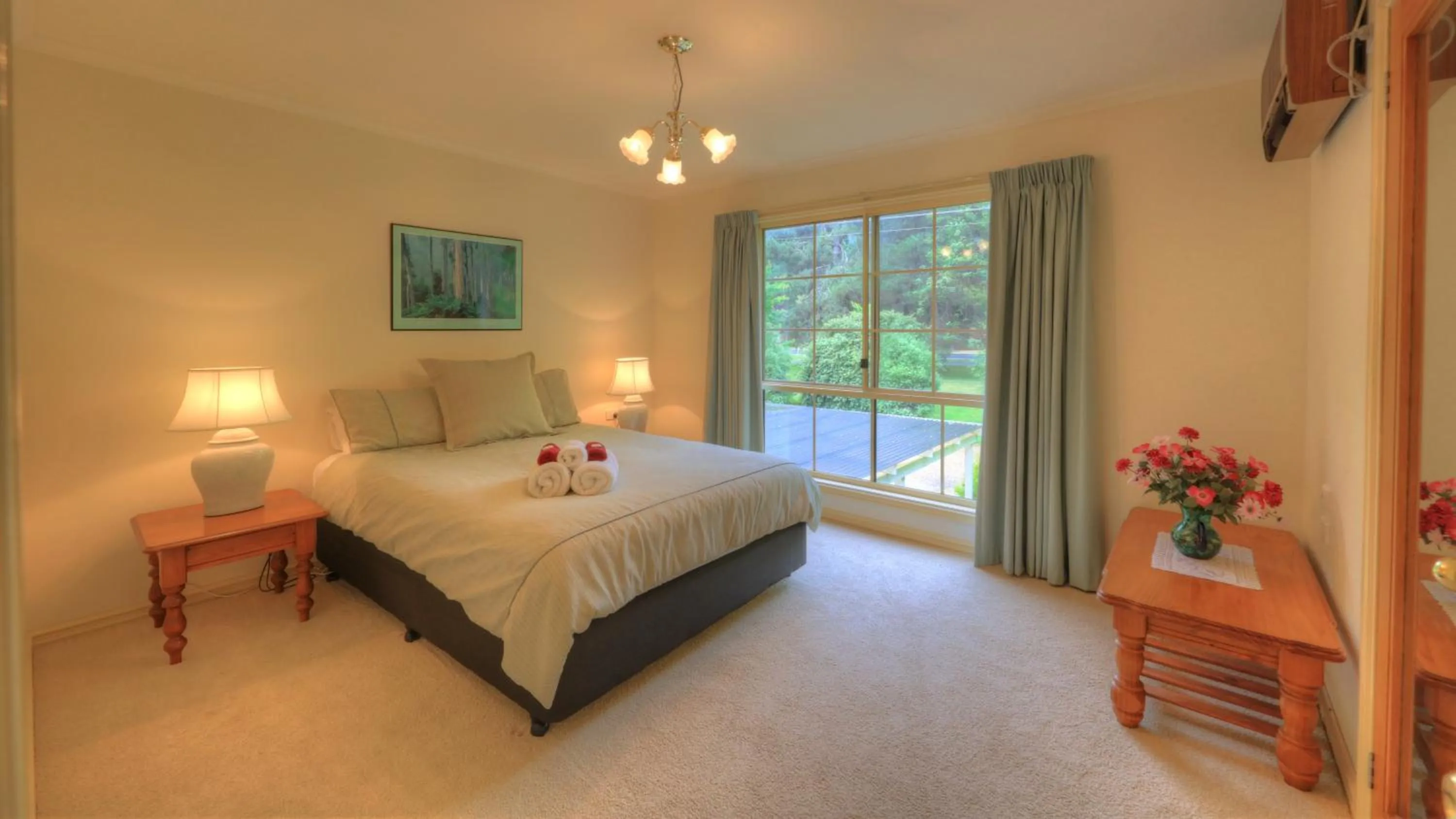 Bedroom, Bed in Chalets Lumineux