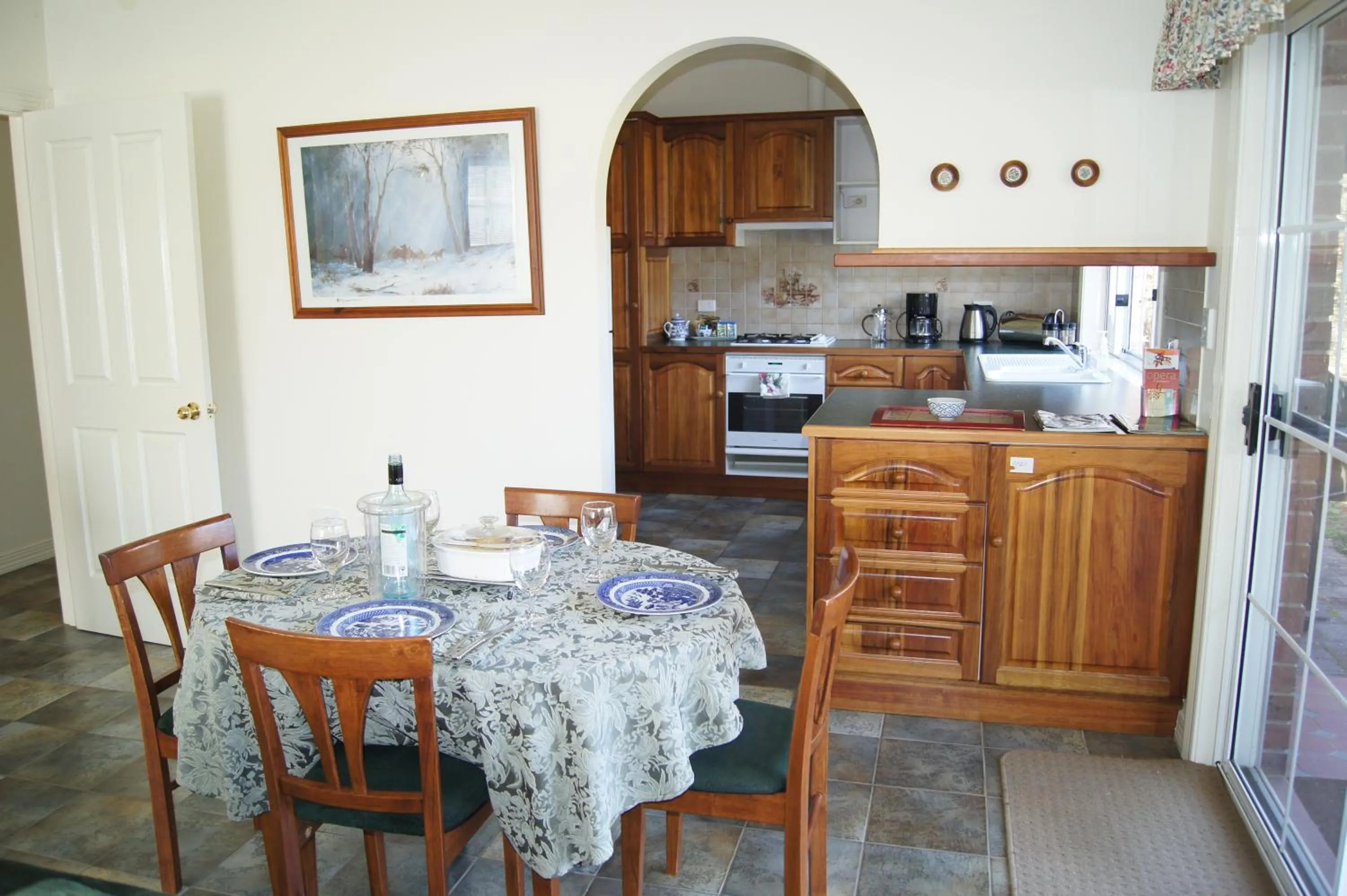 Dining area in Chalets Lumineux