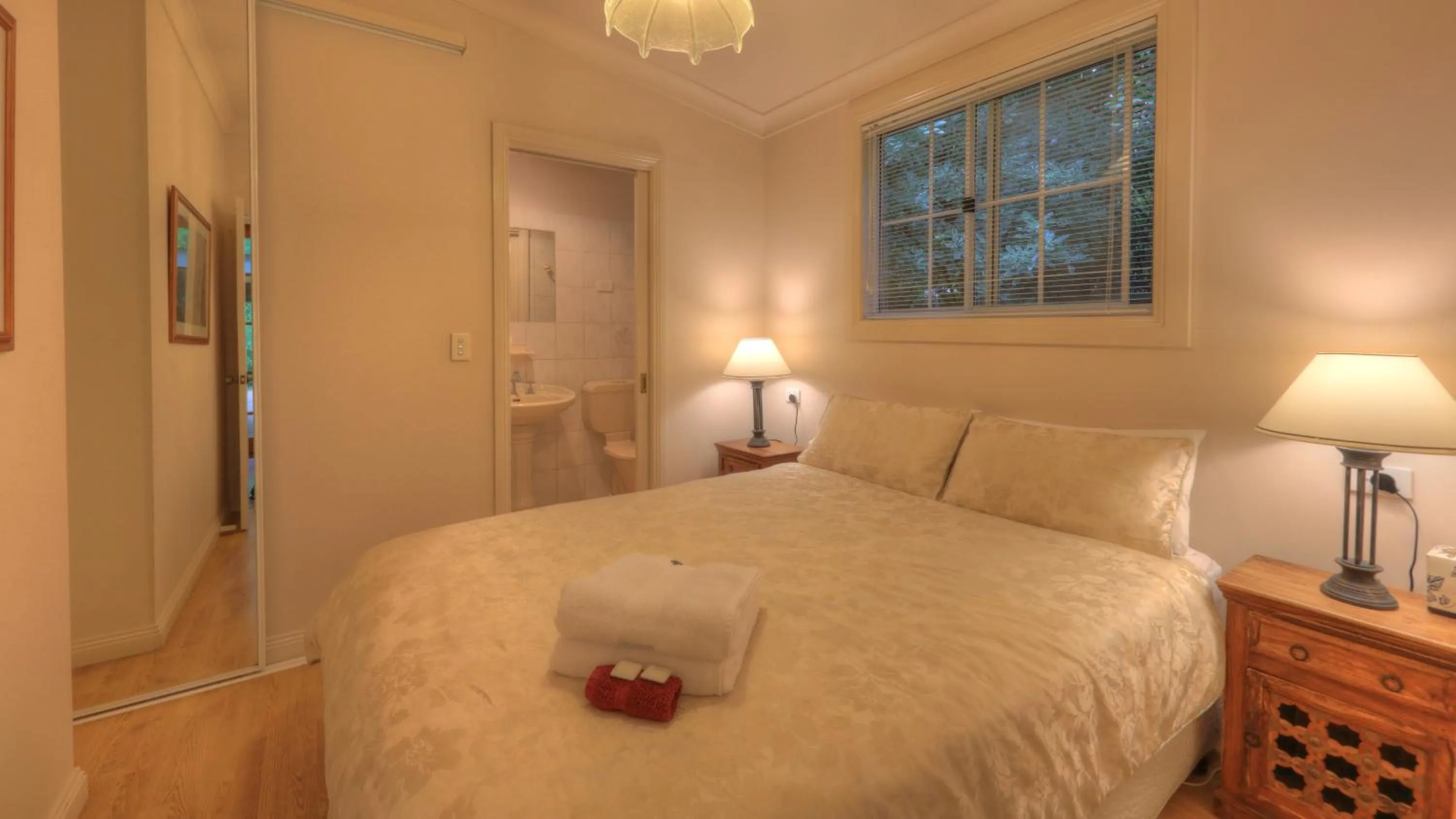 Bedroom, Bed in Chalets Lumineux