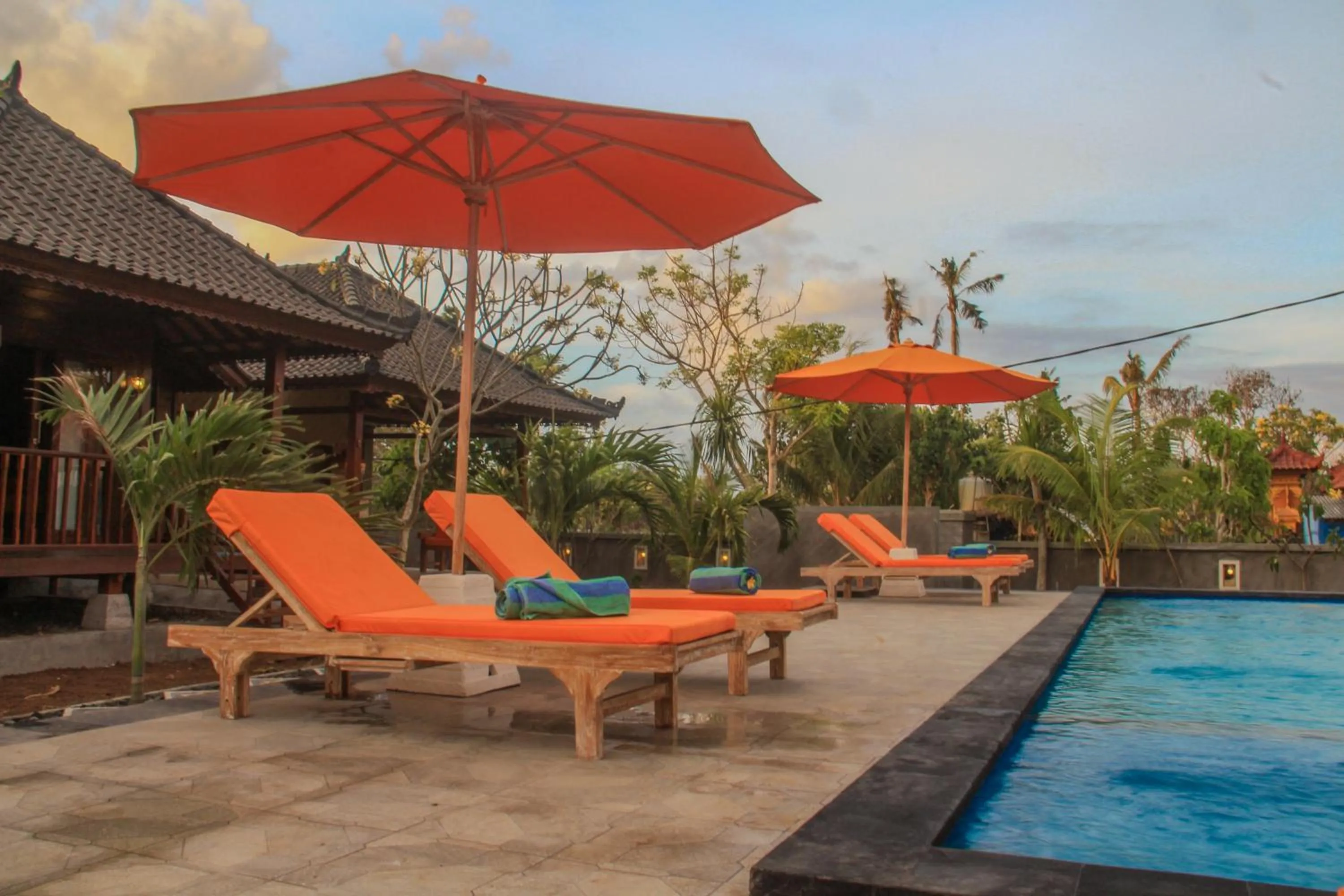 Swimming pool in Dinatah Lembongan Villas