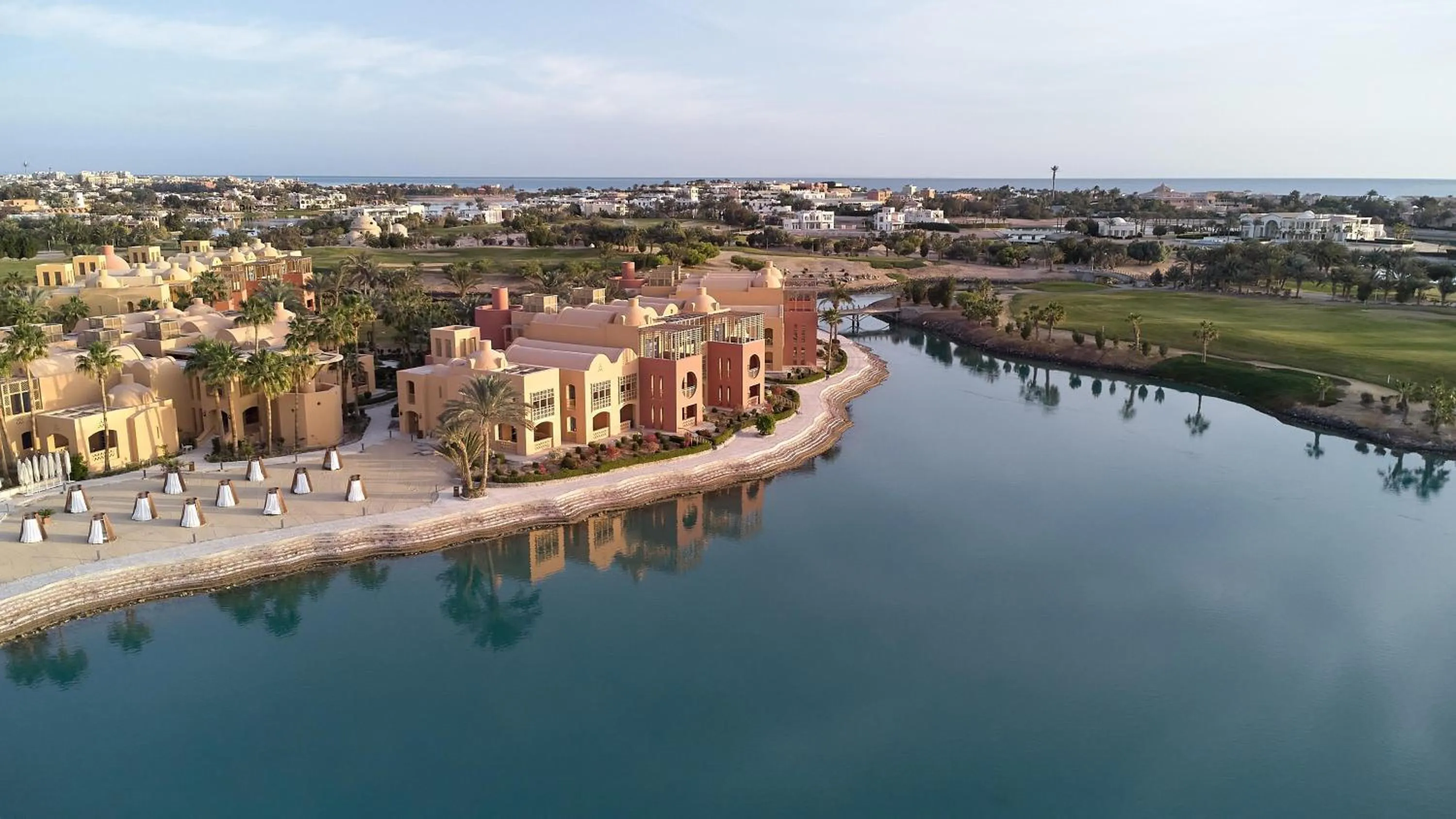 Natural landscape in Steigenberger Golf Resort El Gouna