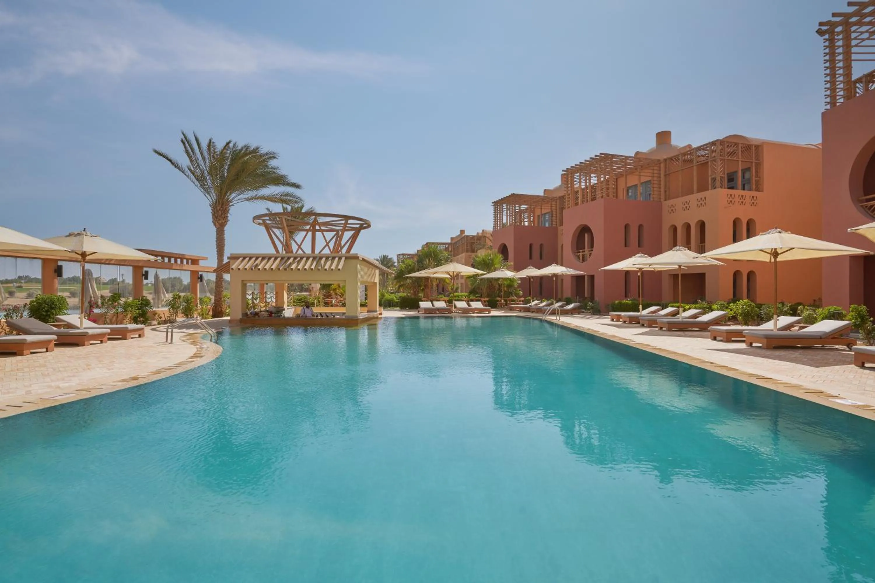 Swimming pool in Steigenberger Golf Resort El Gouna