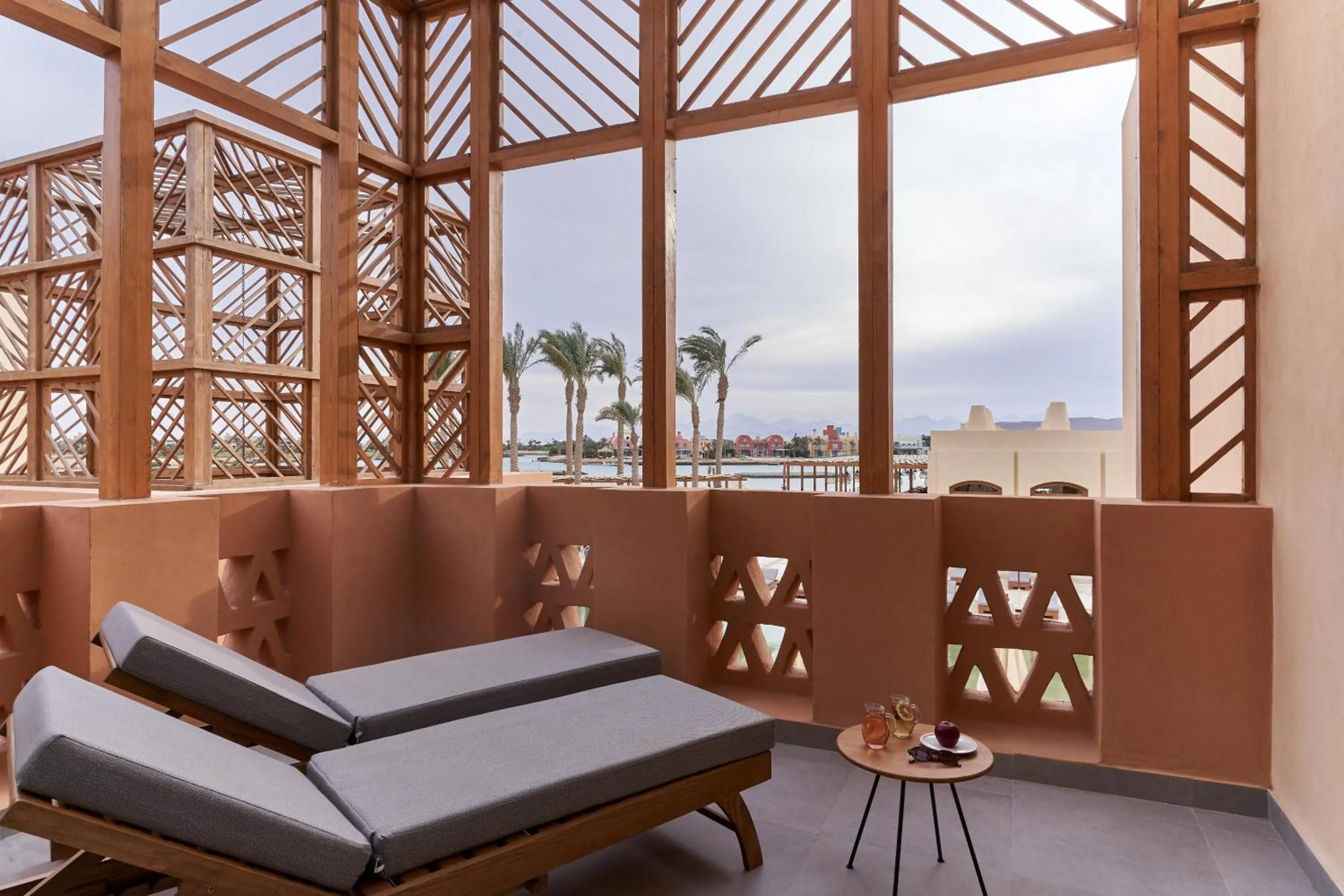Balcony/Terrace in Steigenberger Golf Resort El Gouna