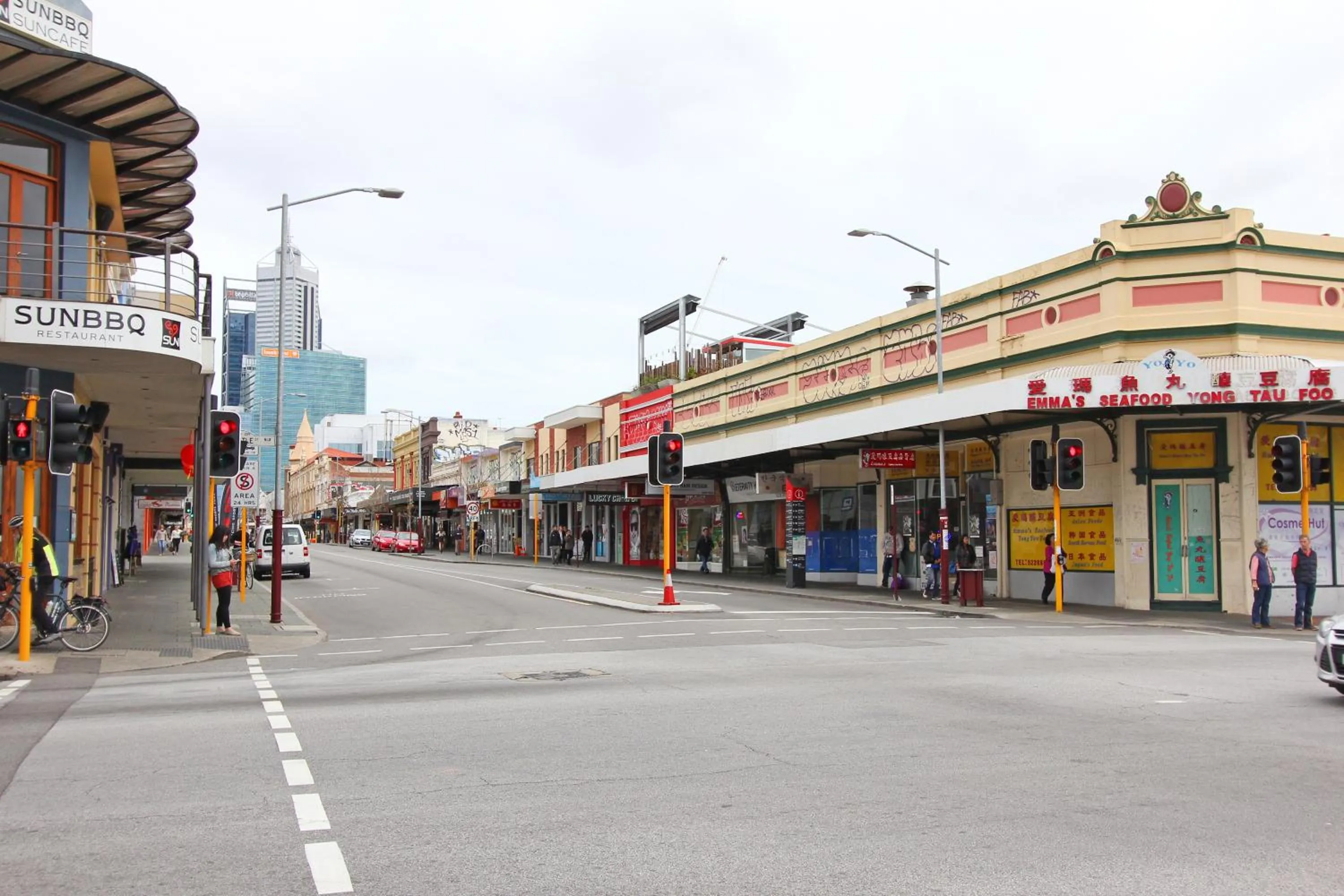 Street view in 188 Apartments