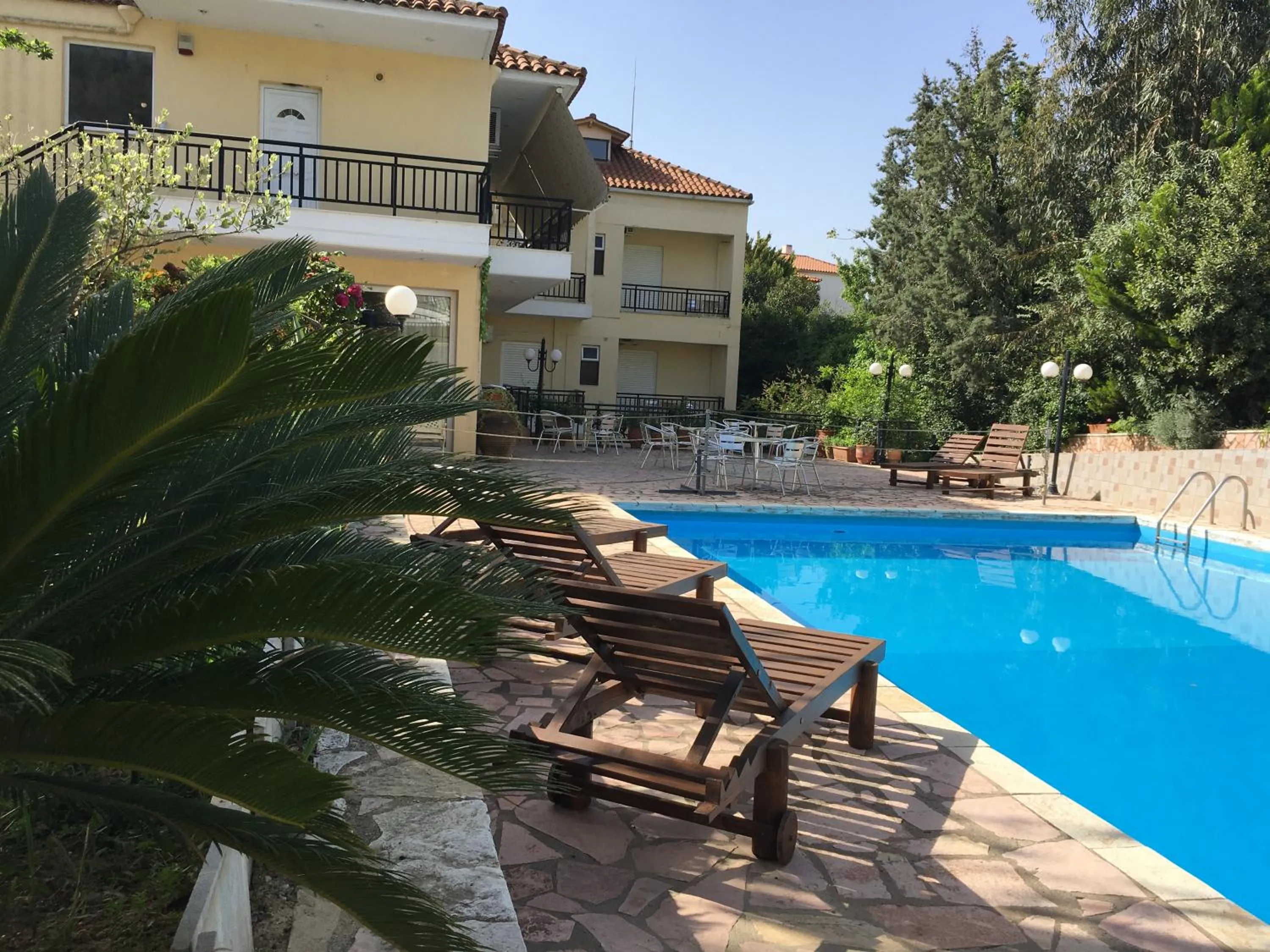 Swimming pool in Athina Hotel