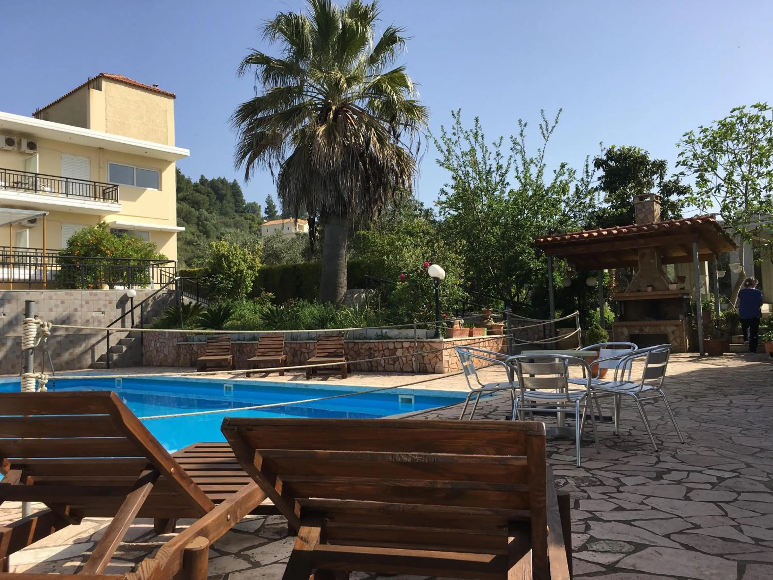 Swimming pool in Athina Hotel