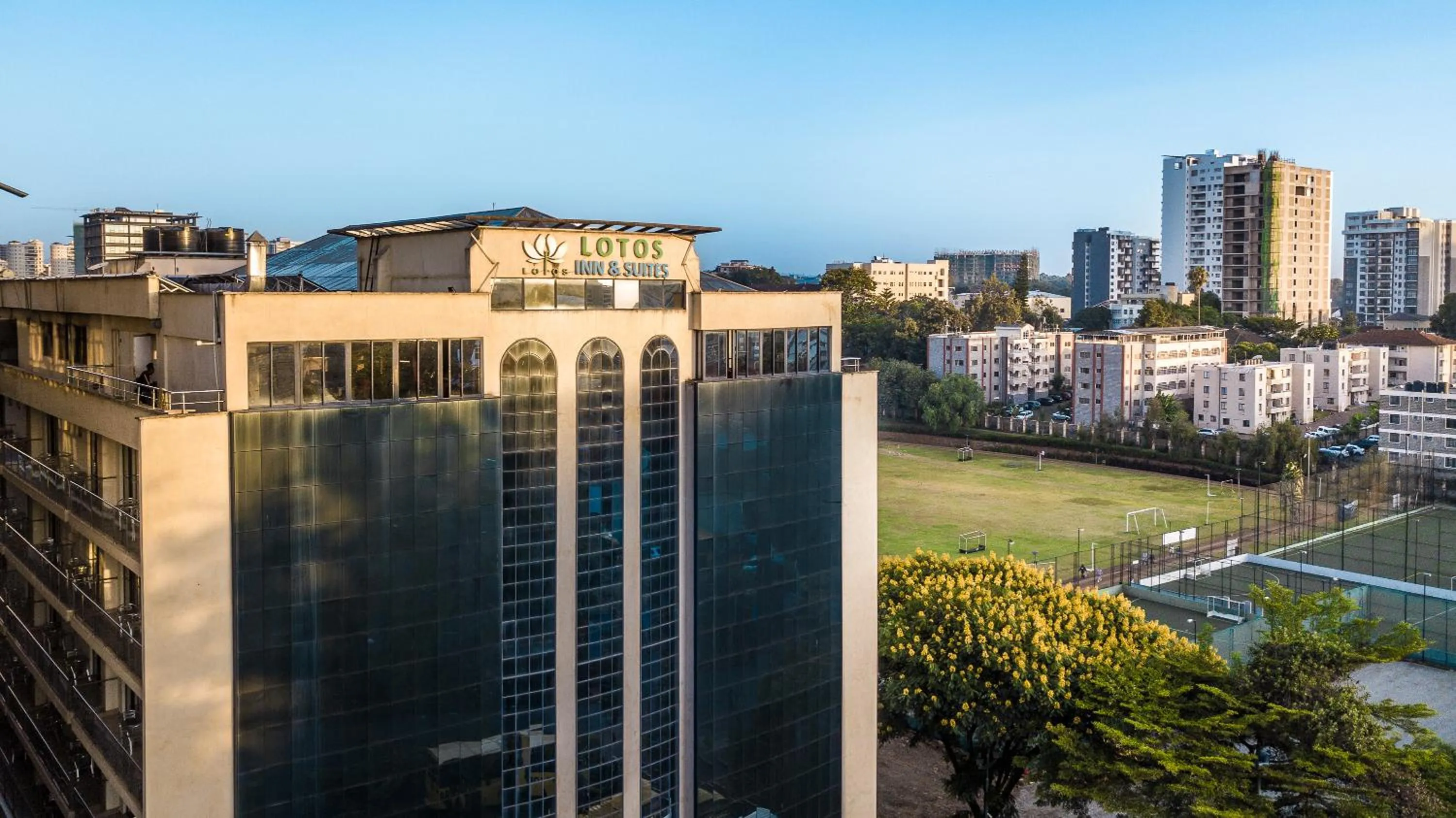 Property building in Lotos Inn & Suites, Nairobi