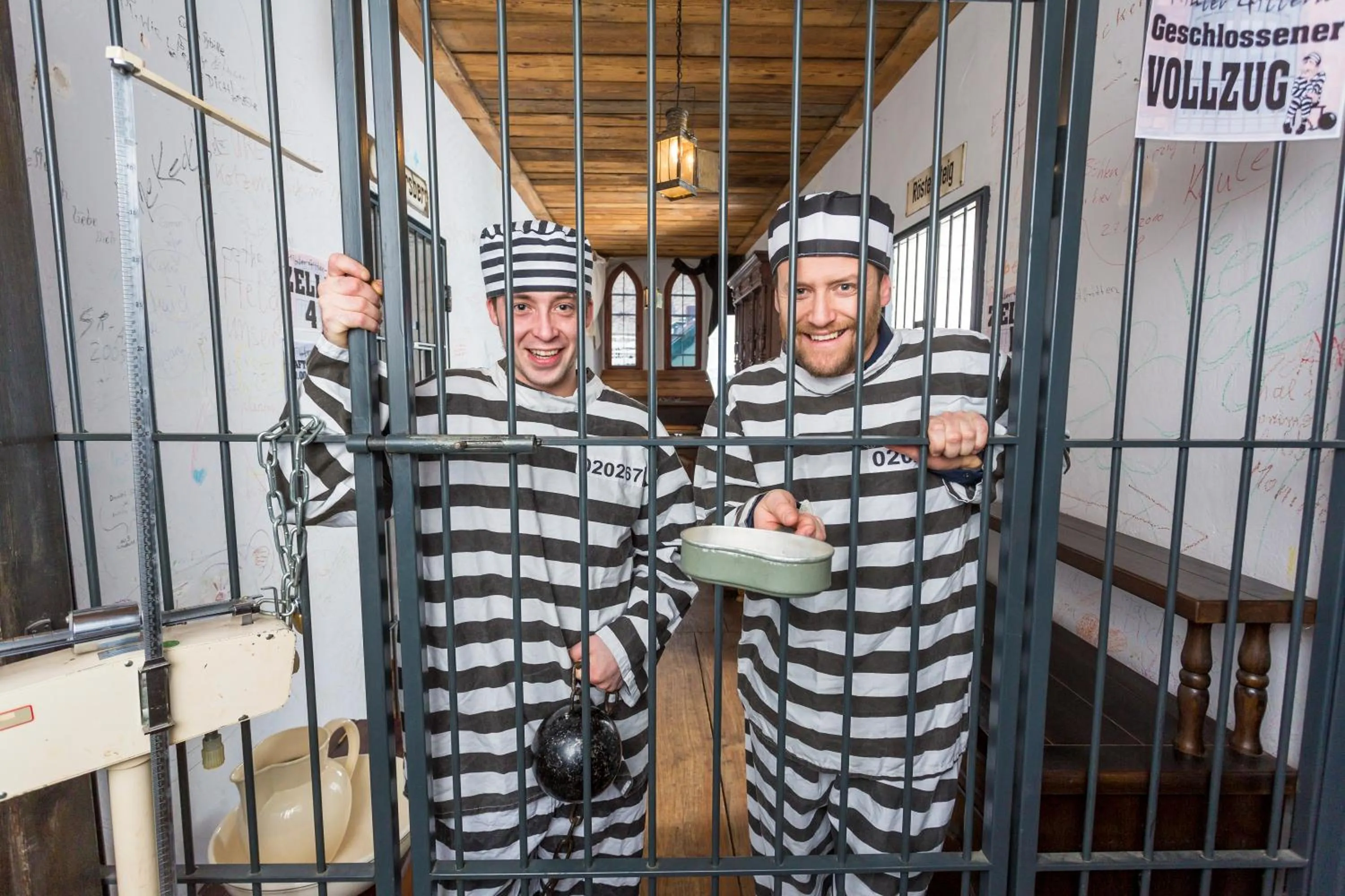 Guests in Fronveste das alte Knasthaus