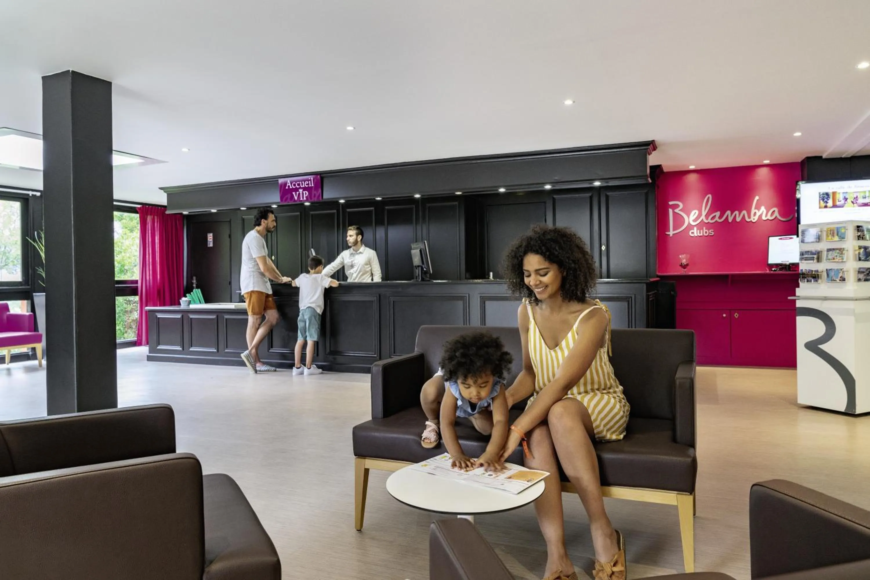 Lobby or reception in Belambra Clubs Le Pradet - Lou Pigno