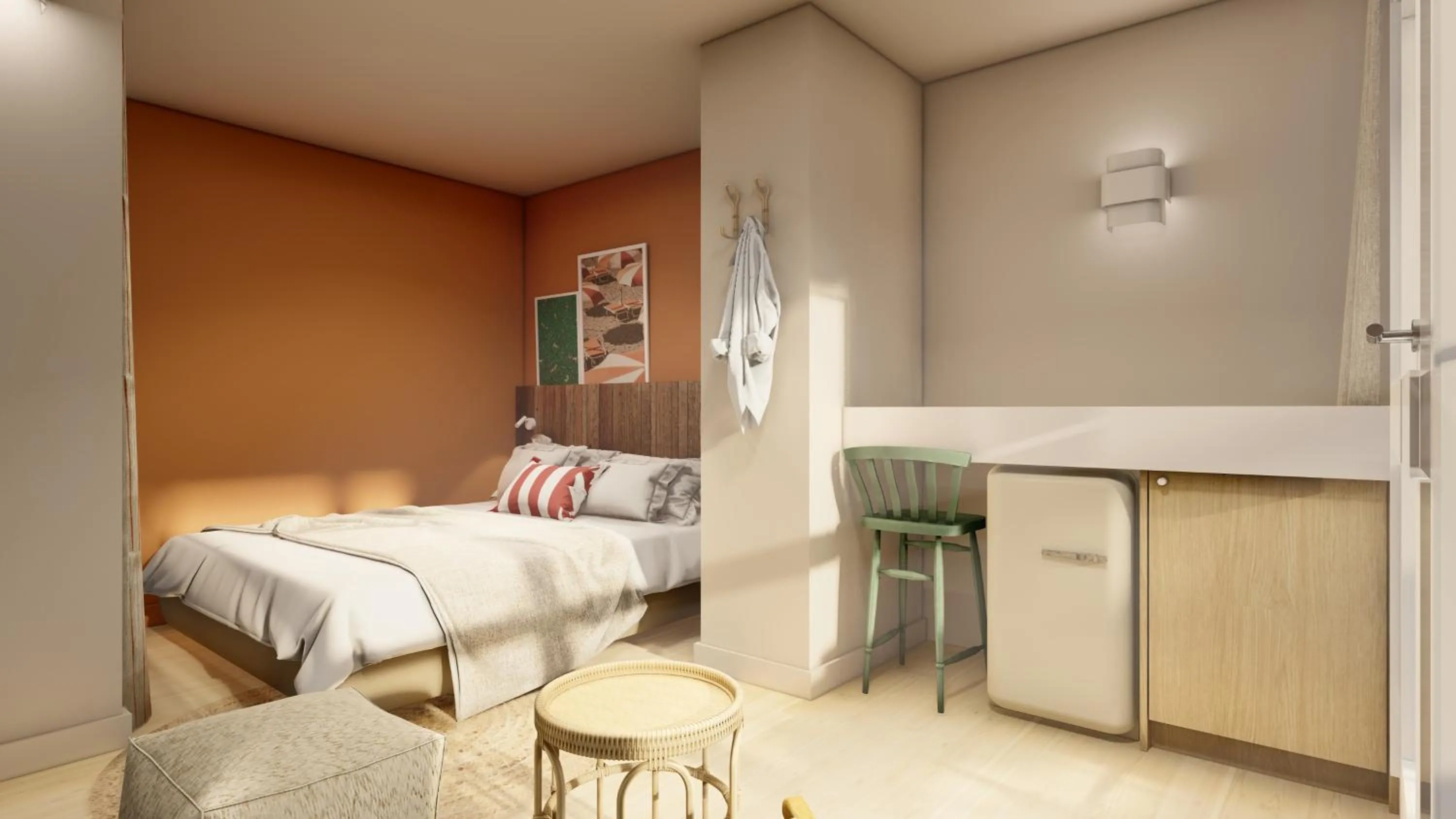 Photo of the whole room, Bed in Belambra Clubs La Grande Motte - Petite Camargue Presqu'île Du Ponant