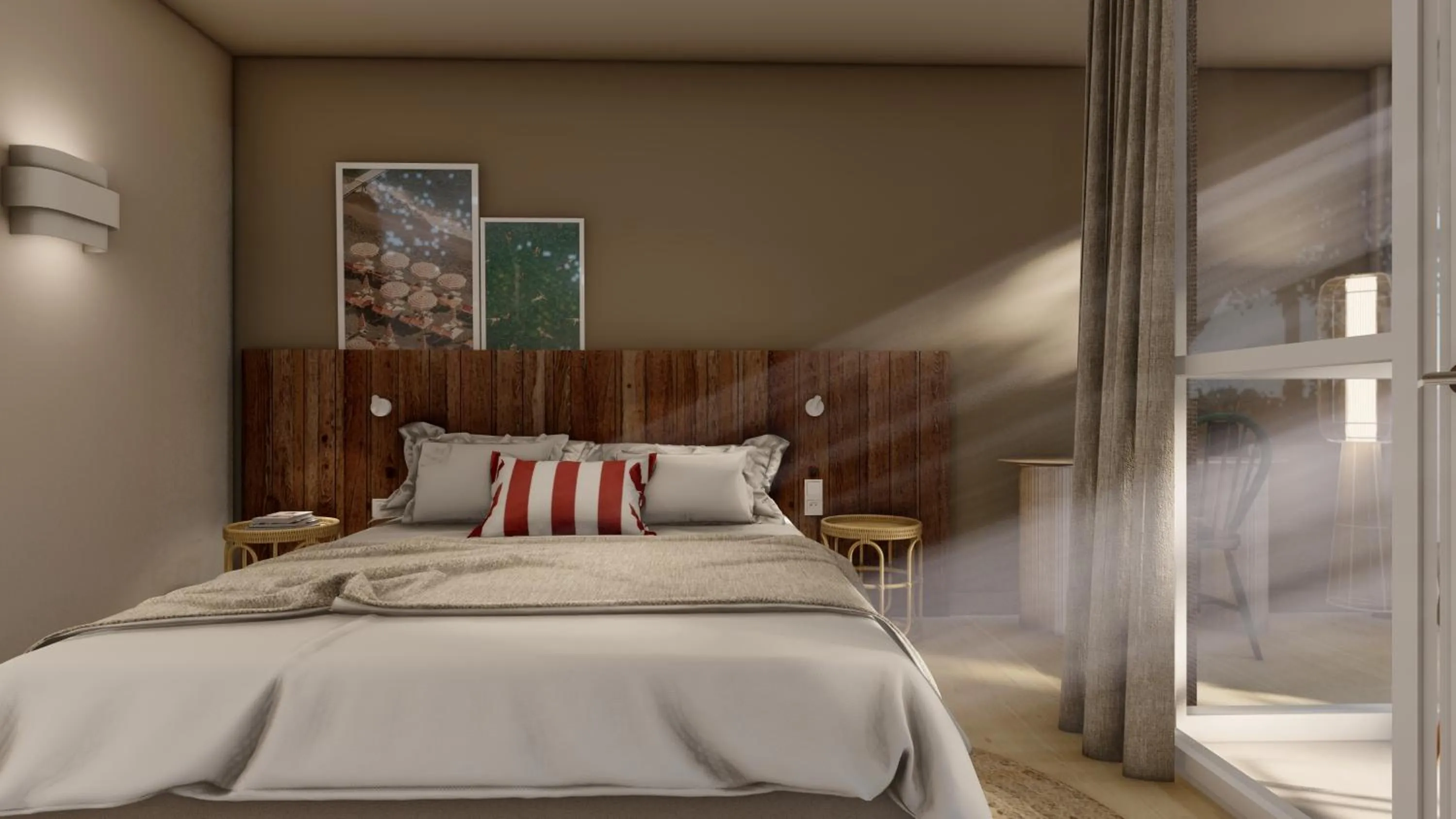 Bedroom, Bed in Belambra Clubs La Grande Motte - Petite Camargue Presqu'île Du Ponant