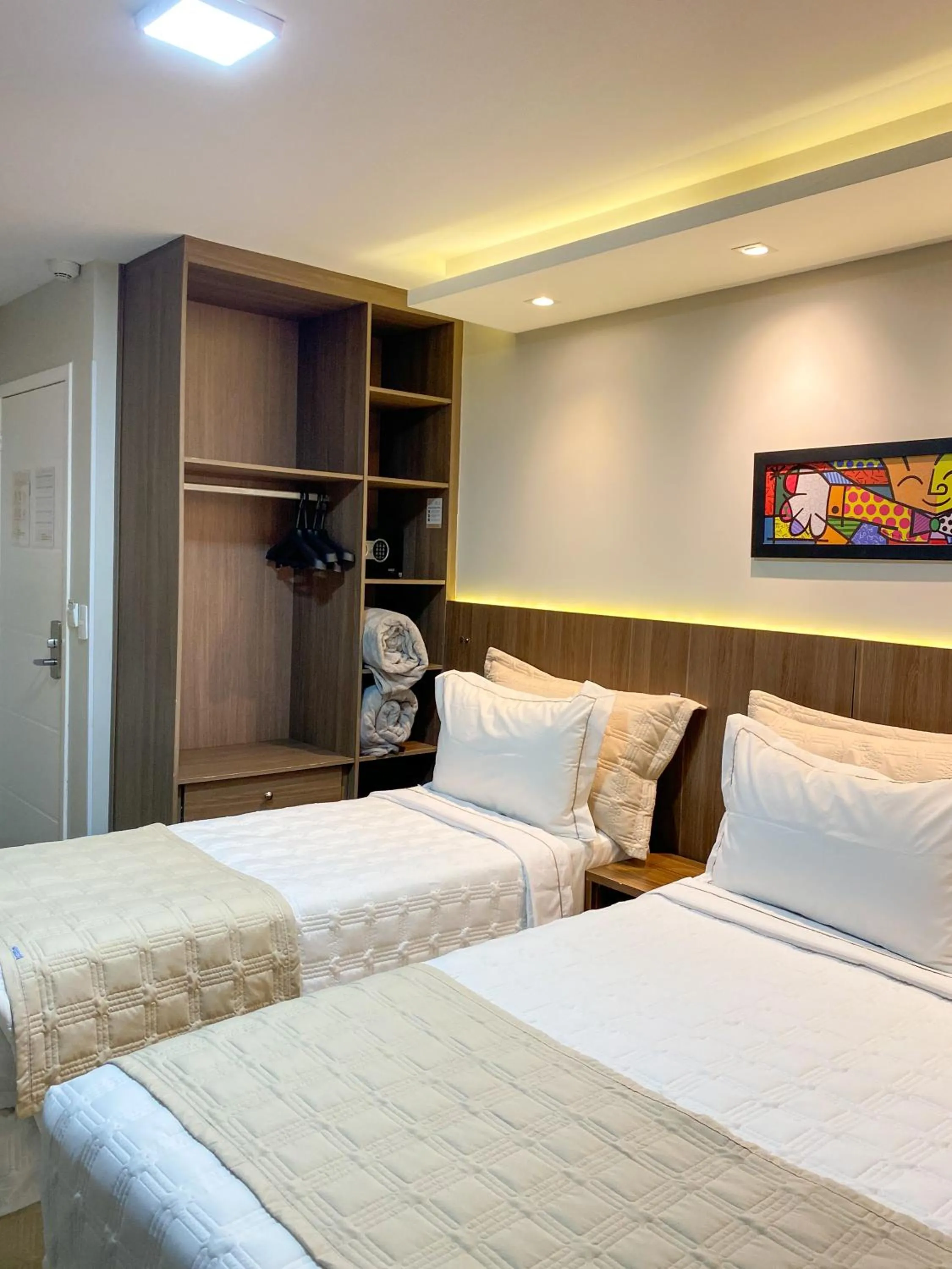 Bedroom, Bed in Concept Hotel Flat