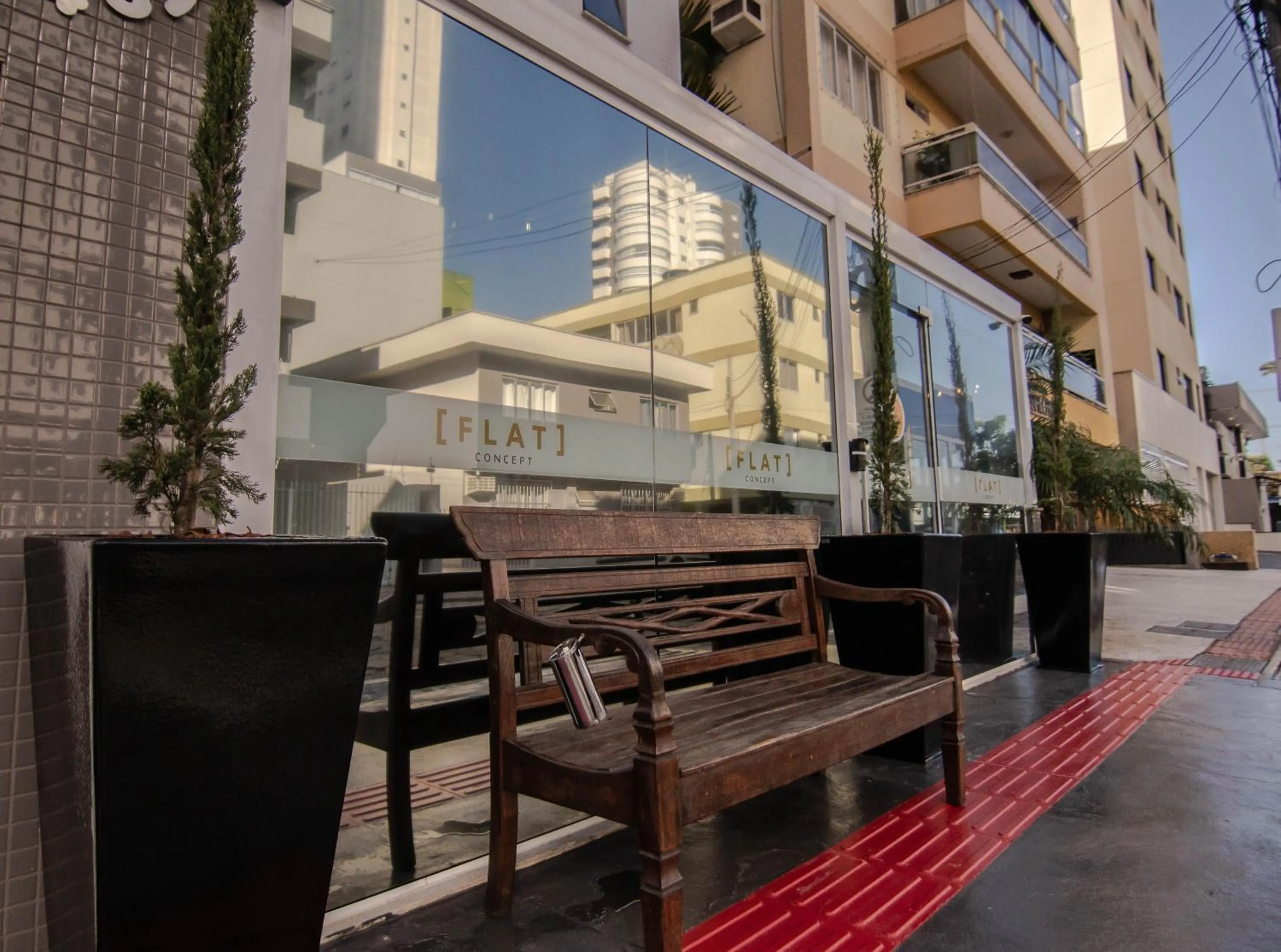 Property building in Concept Hotel Flat