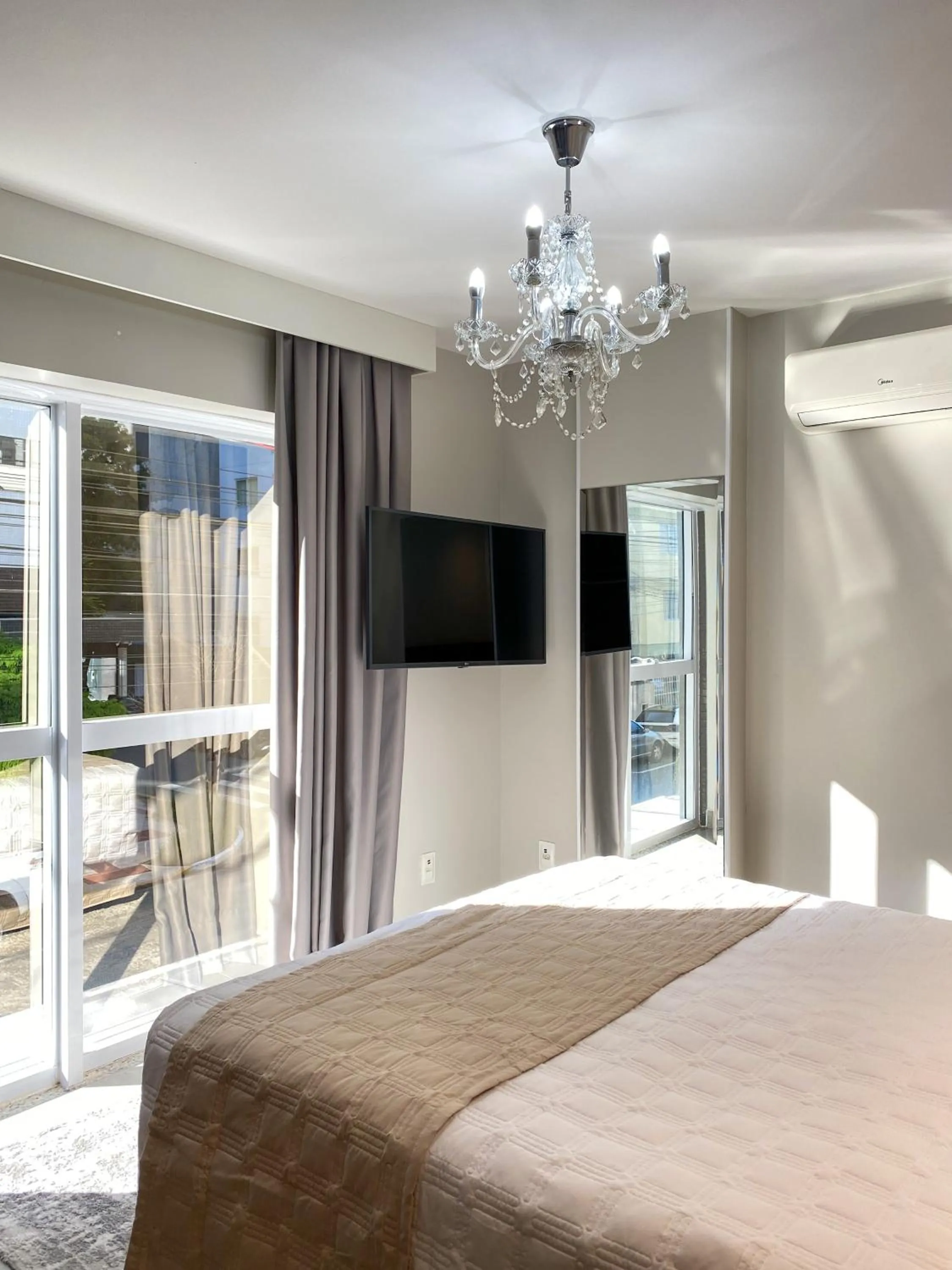 Bedroom, Bed in Concept Hotel Flat