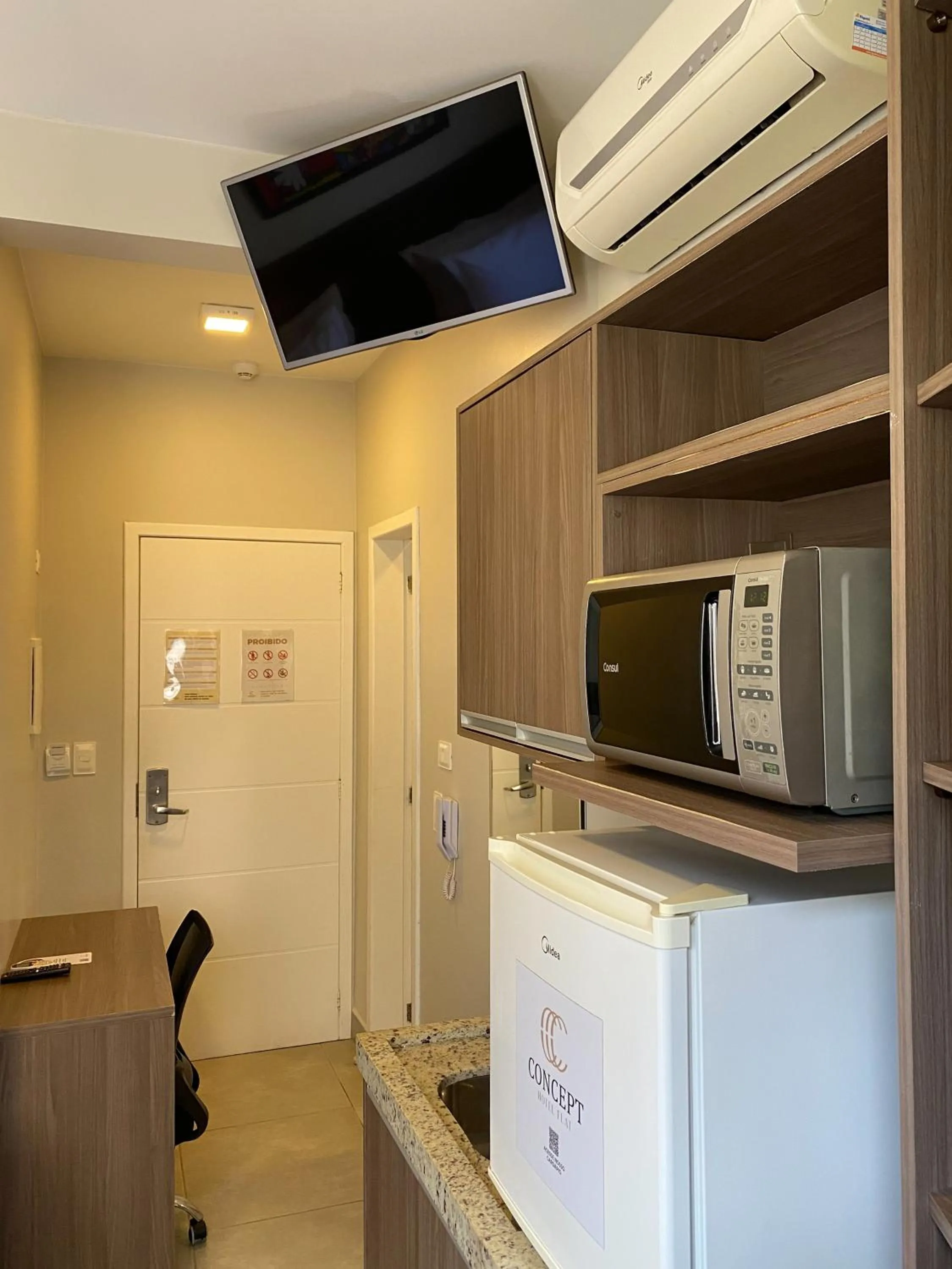 Bedroom in Concept Hotel Flat