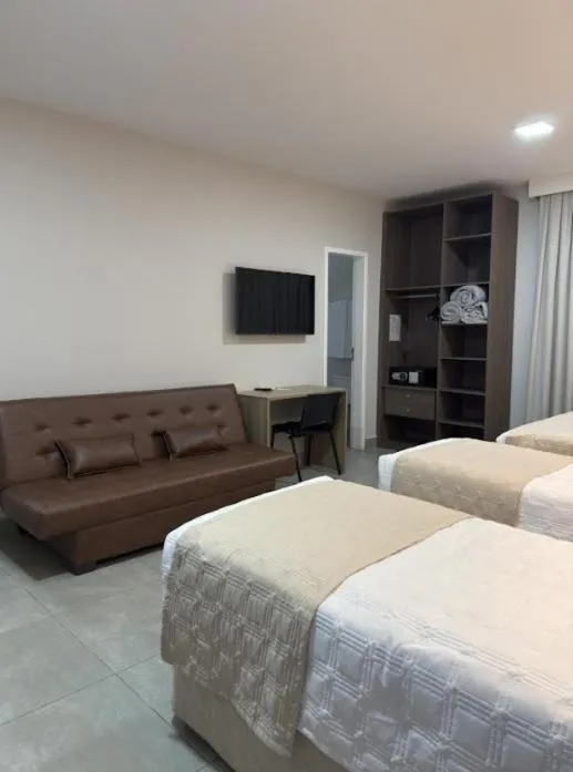 Bedroom, Bed in Concept Hotel Flat