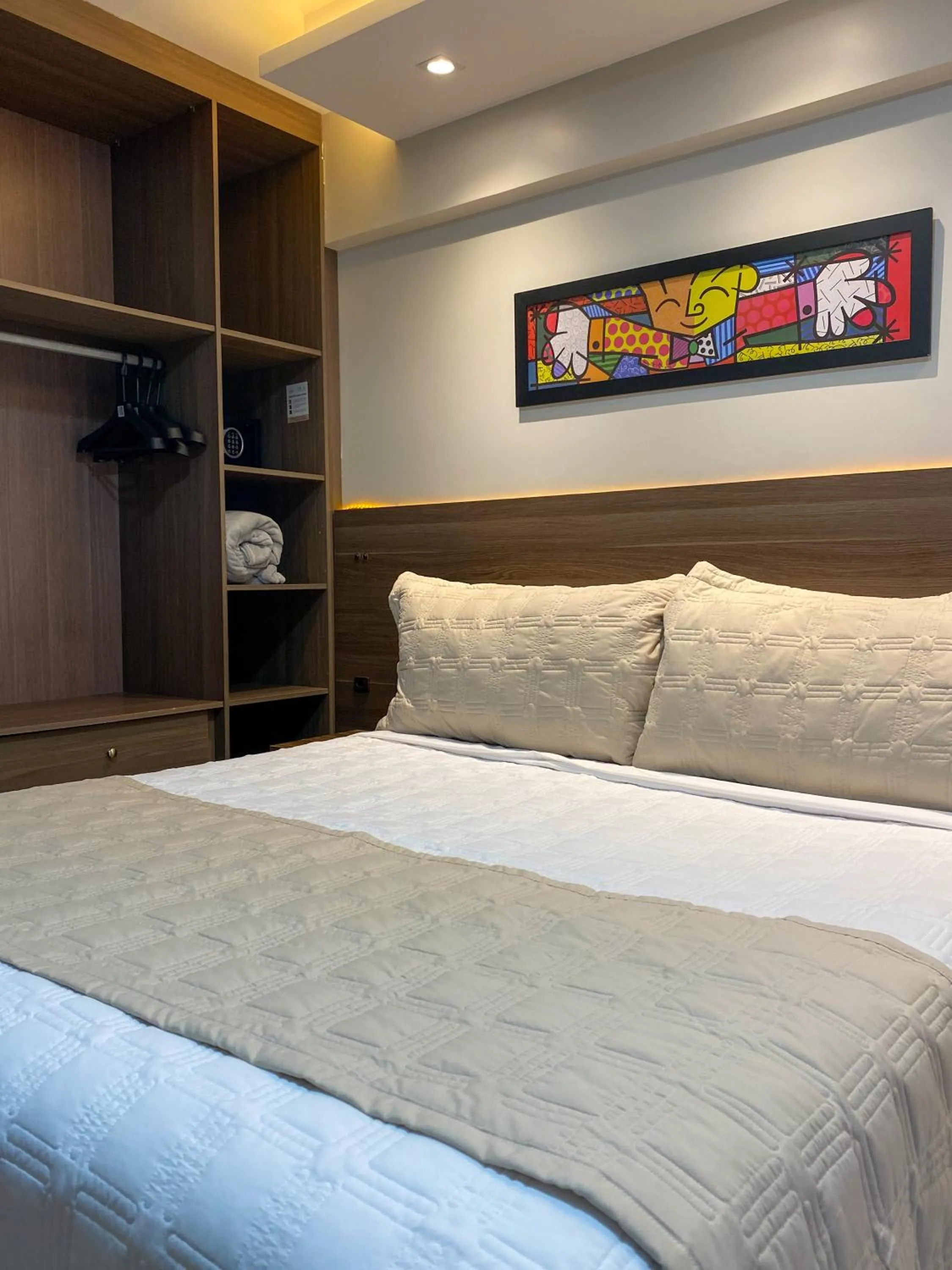 Bedroom, Bed in Concept Hotel Flat