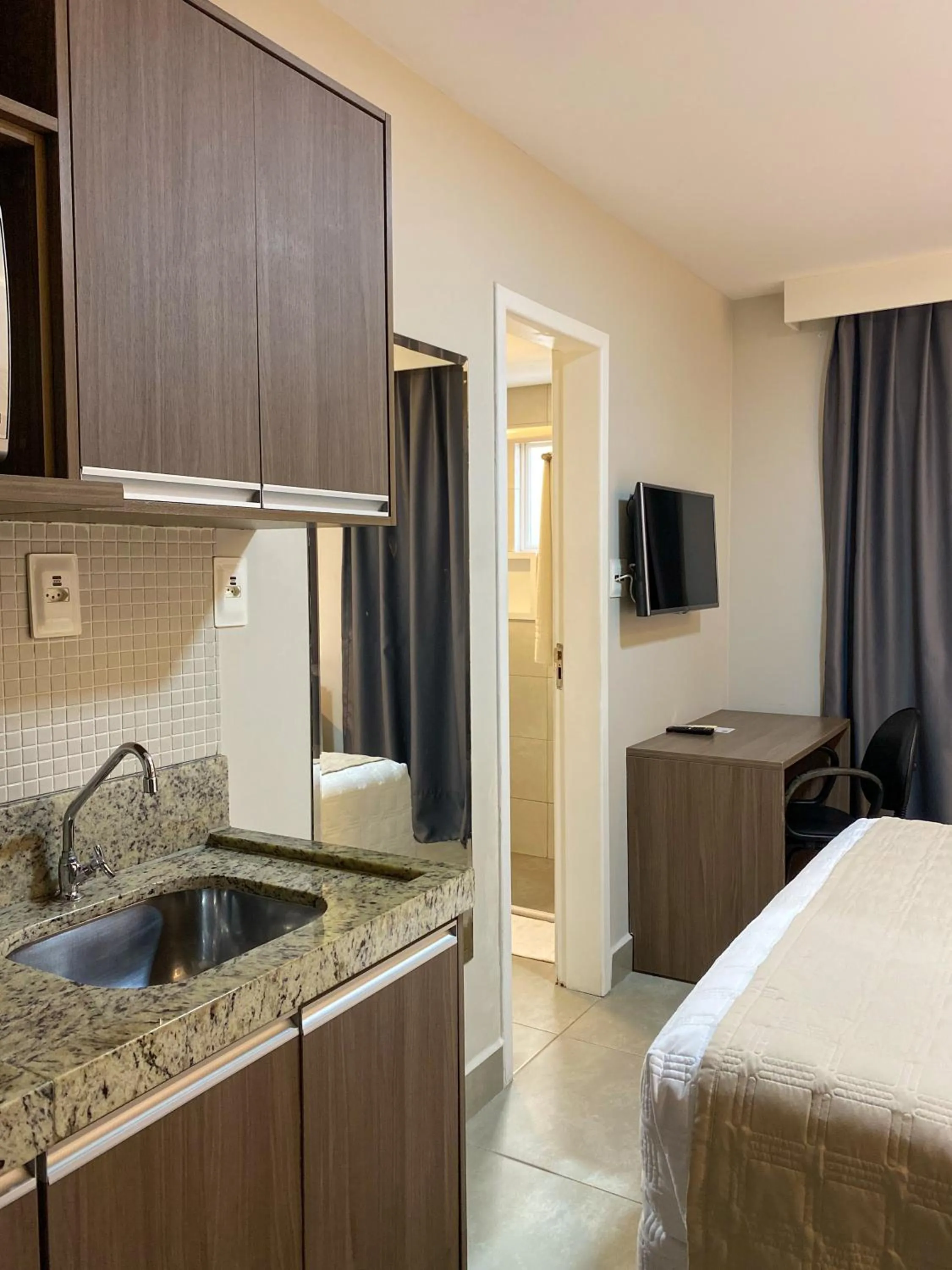 Bedroom, Bed in Concept Hotel Flat