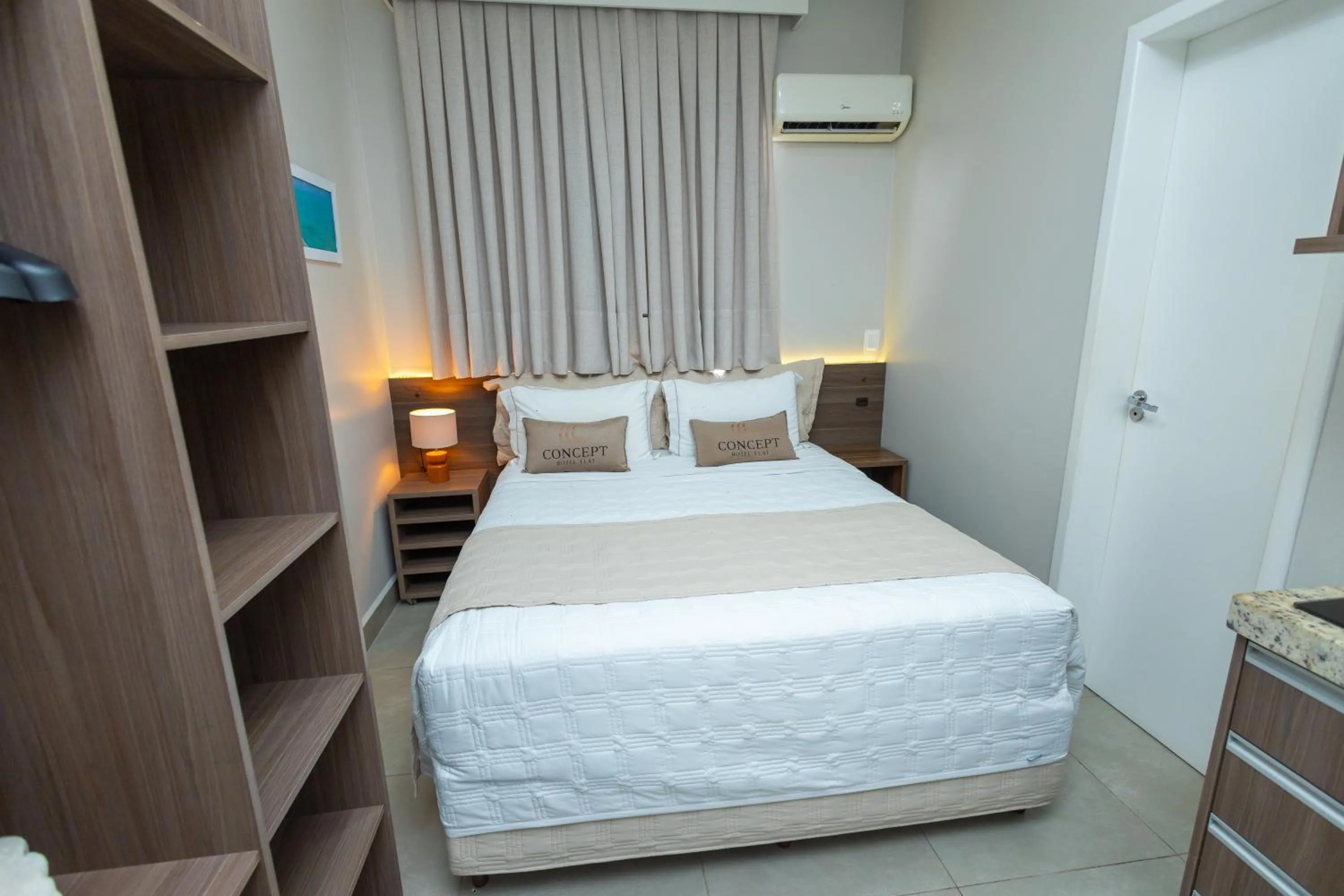 Bed in Concept Hotel Flat